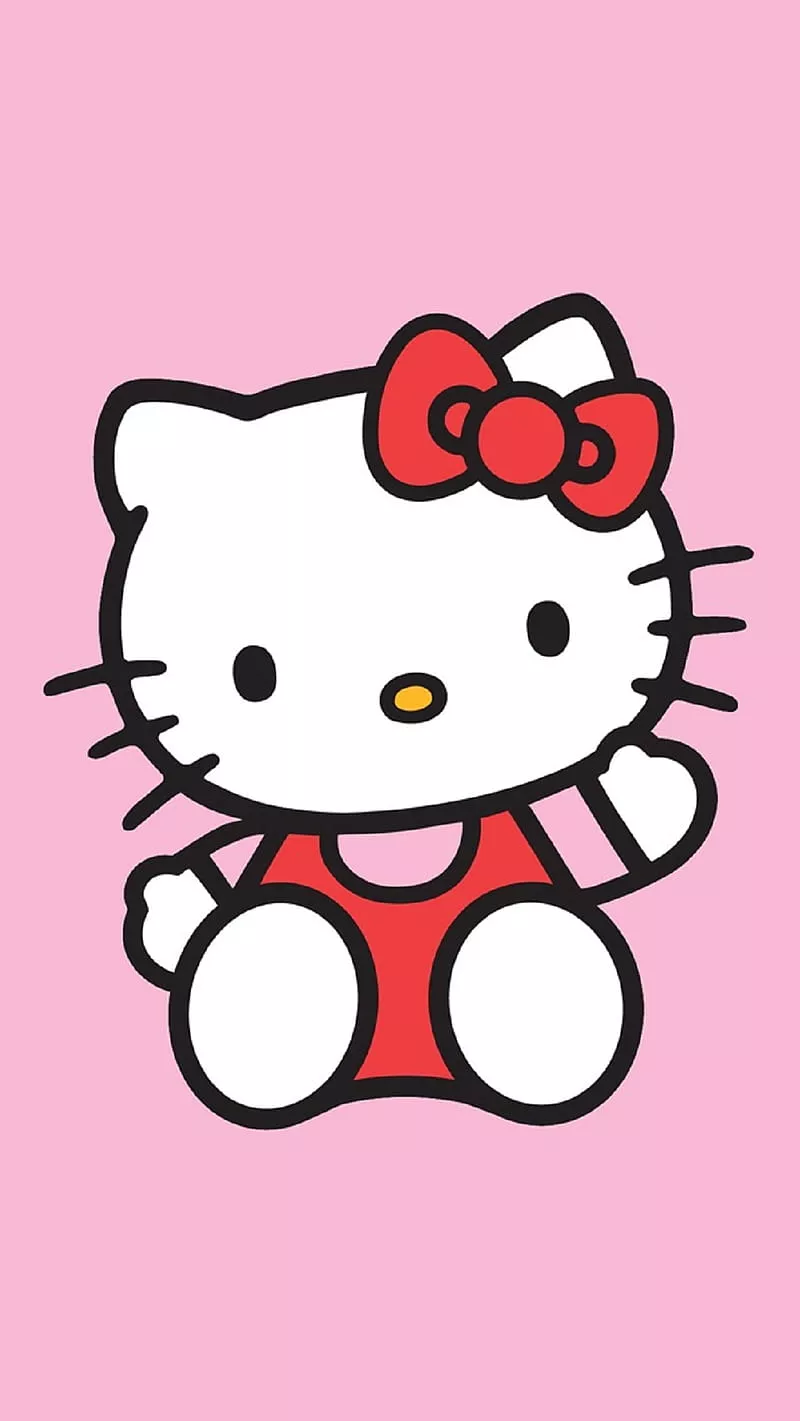 Hello Kitty, cartoons, HD phone