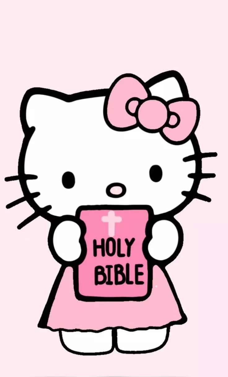 Hello Kitty Bible HD Wallpaper