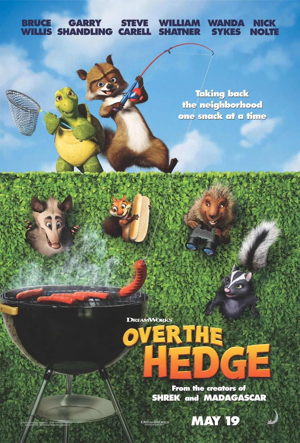 Over the Hedge Trims Up