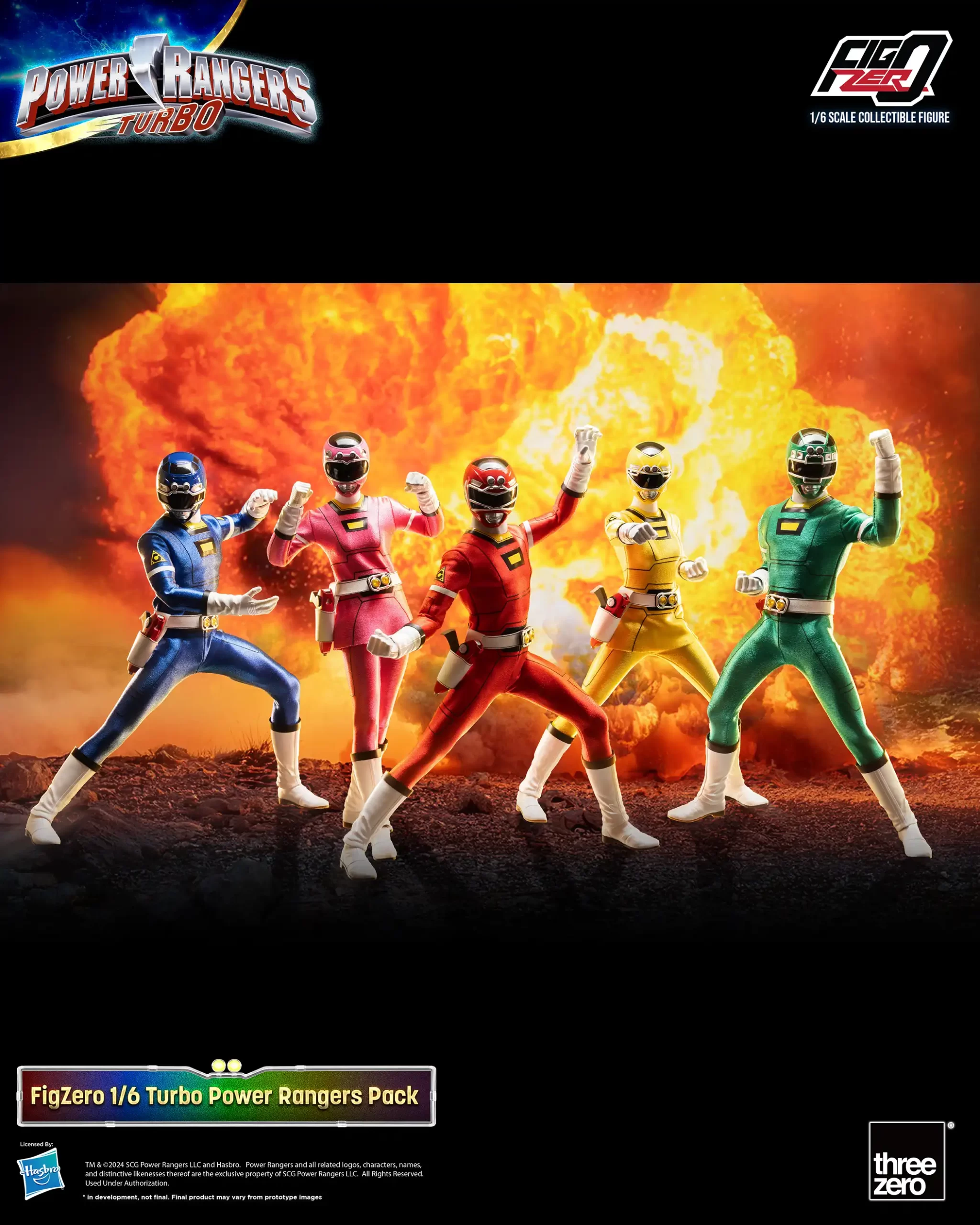 Turbo Power Rangers Pack
