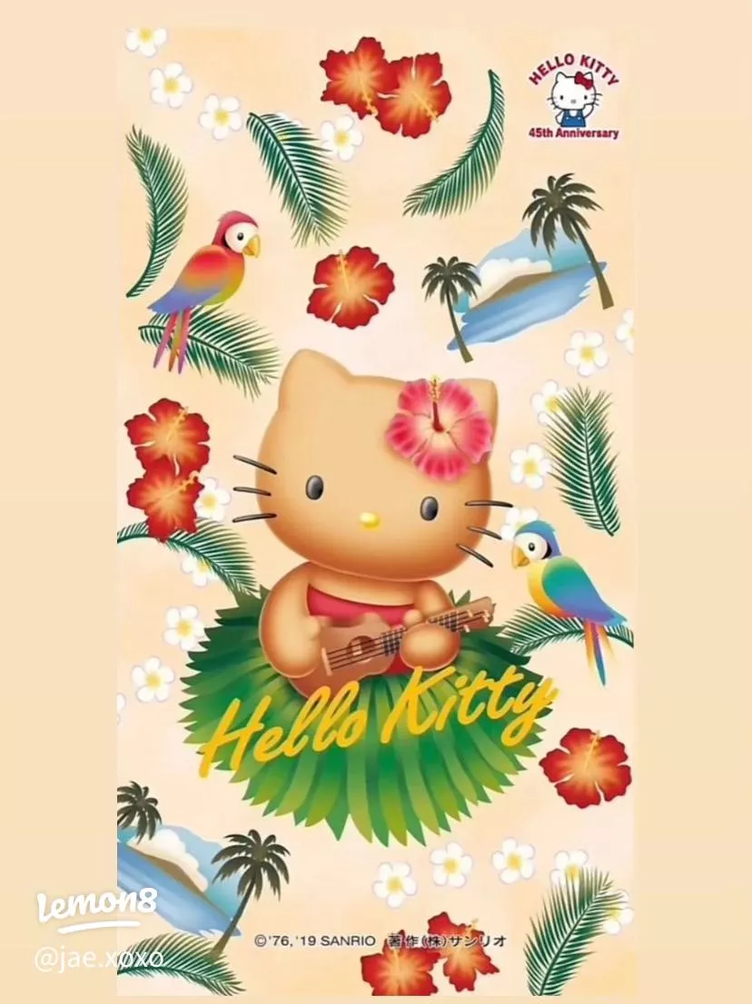 Hello kitty Summer wallpaper