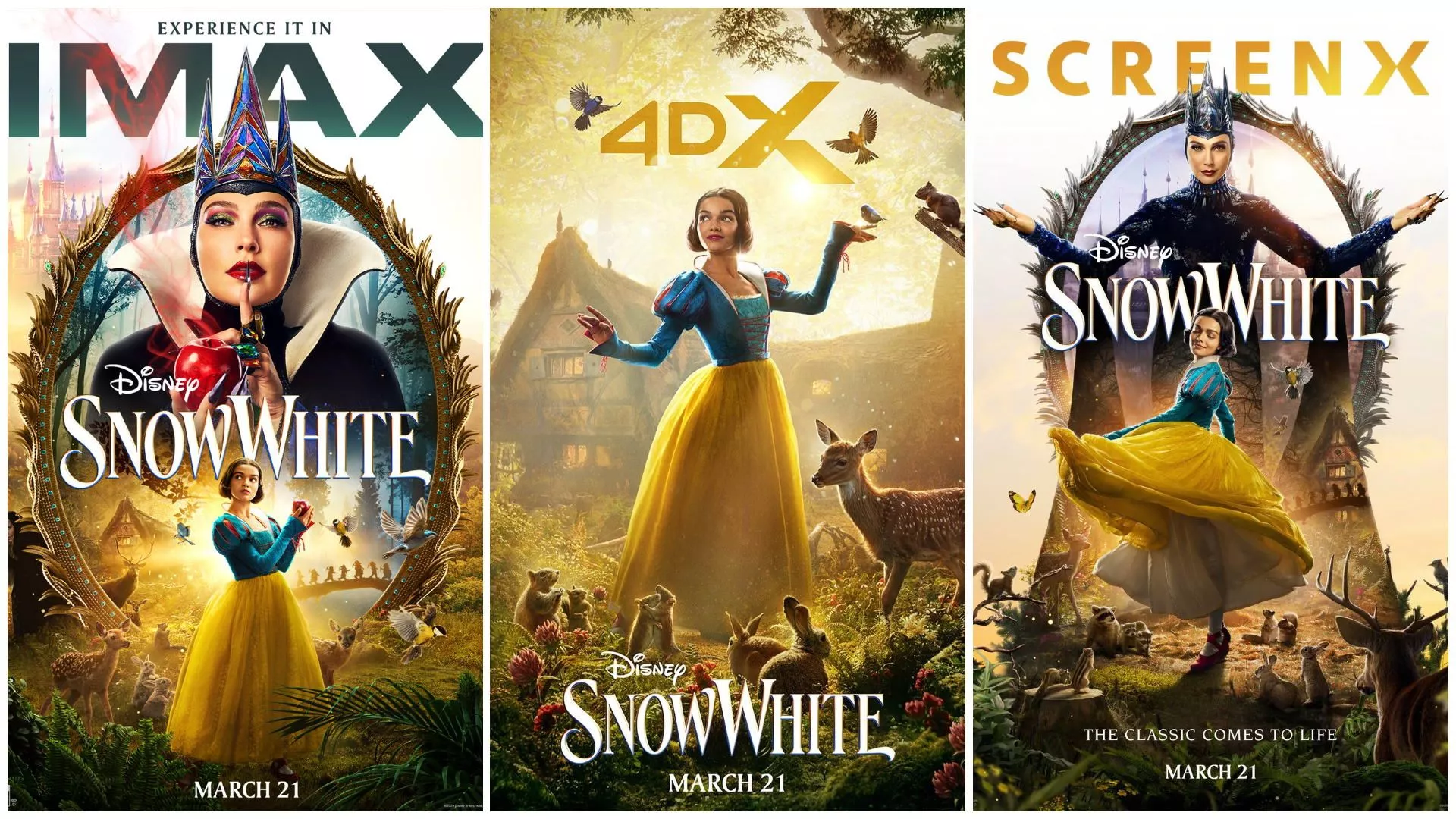 Disney 'Snow White': New Posters