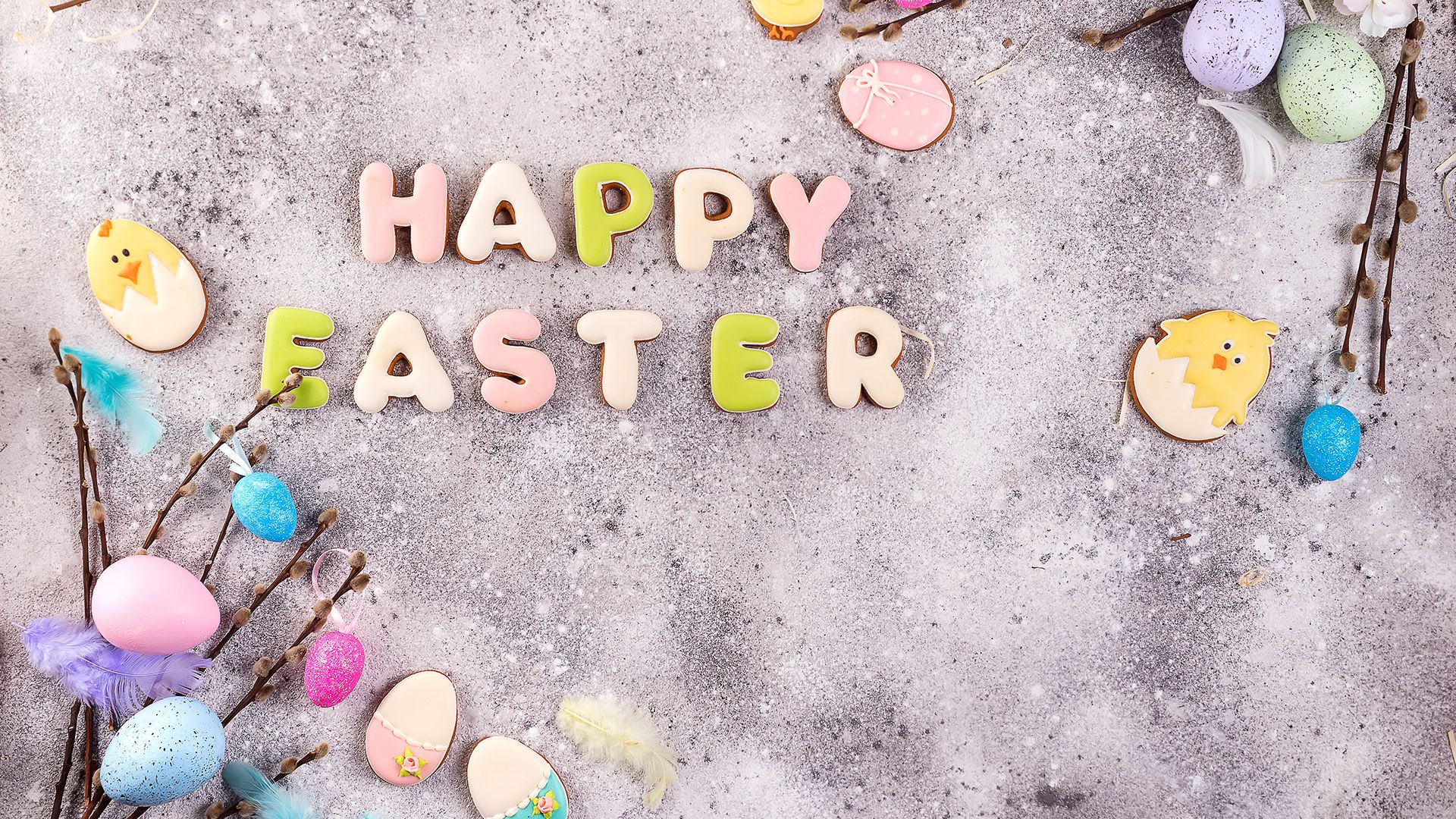 Beautiful Happy Easter Laptop Wallpaper