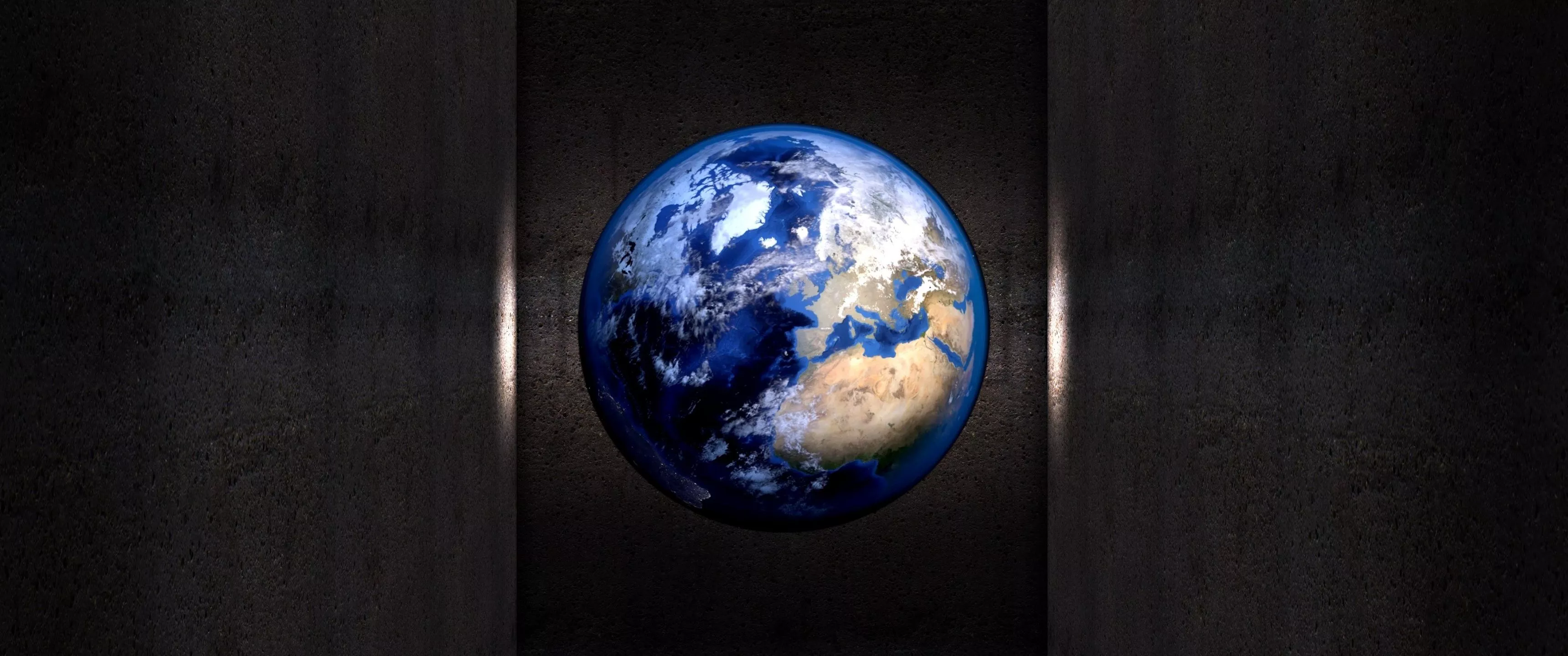 Earth Wallpaper 4K, Concrete, Planet