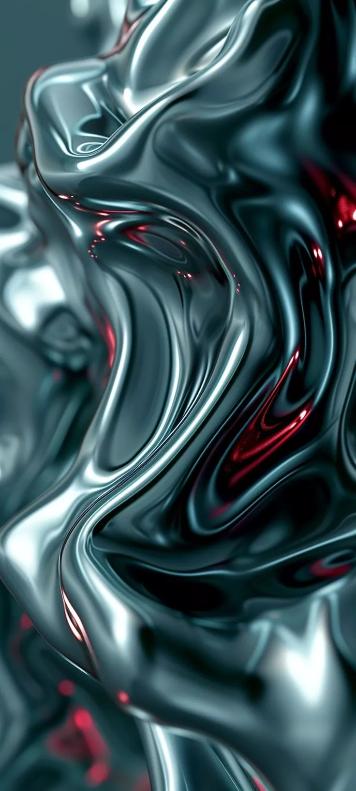 Abstract Liquid Flow iPhone Wallpaper