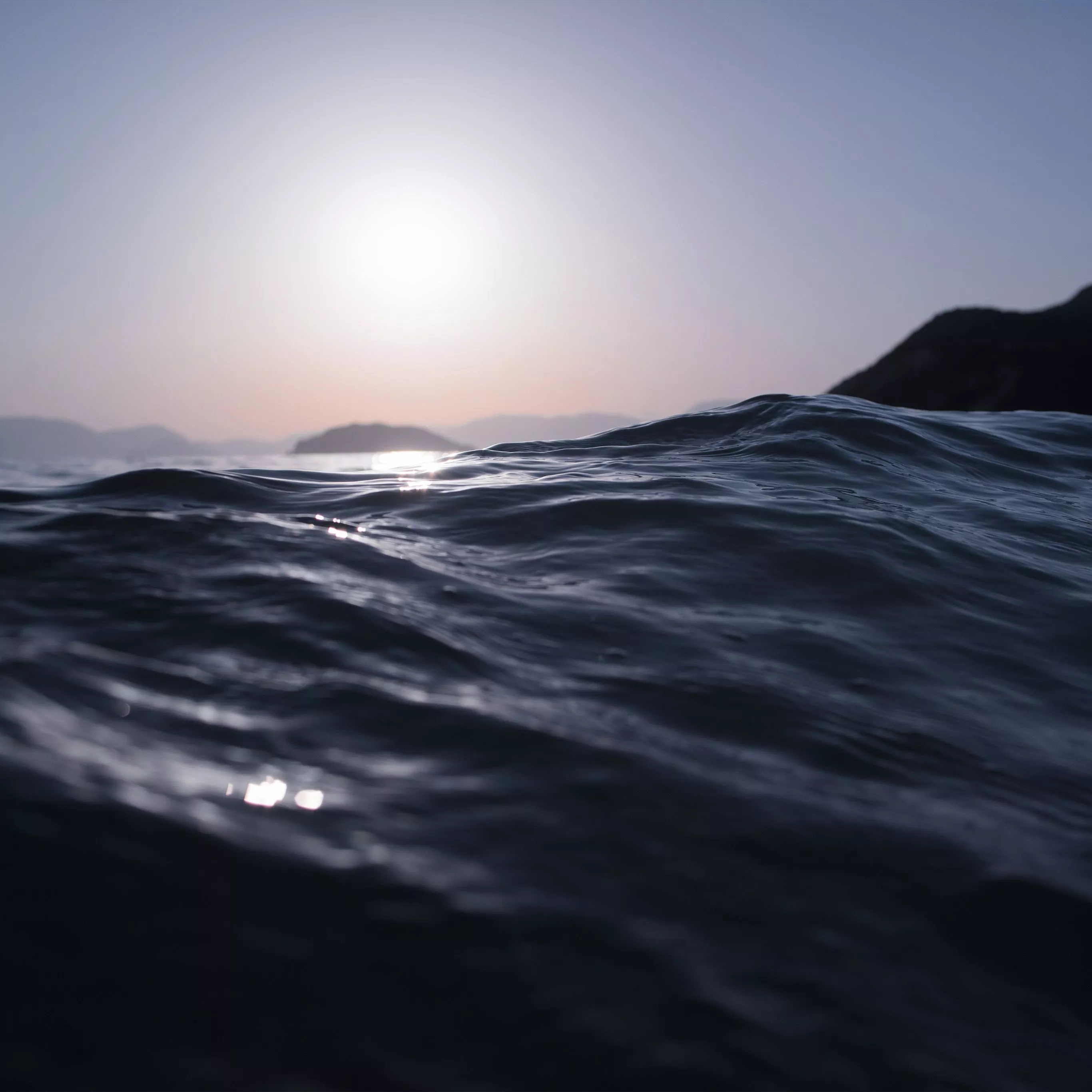 Sea Dive Wave Dark Summer Ocean Nature