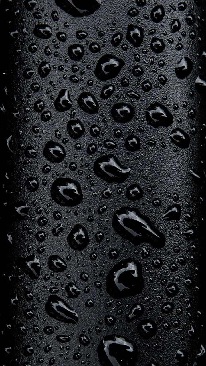 Download Samsung Black Water Drops Wallpaper