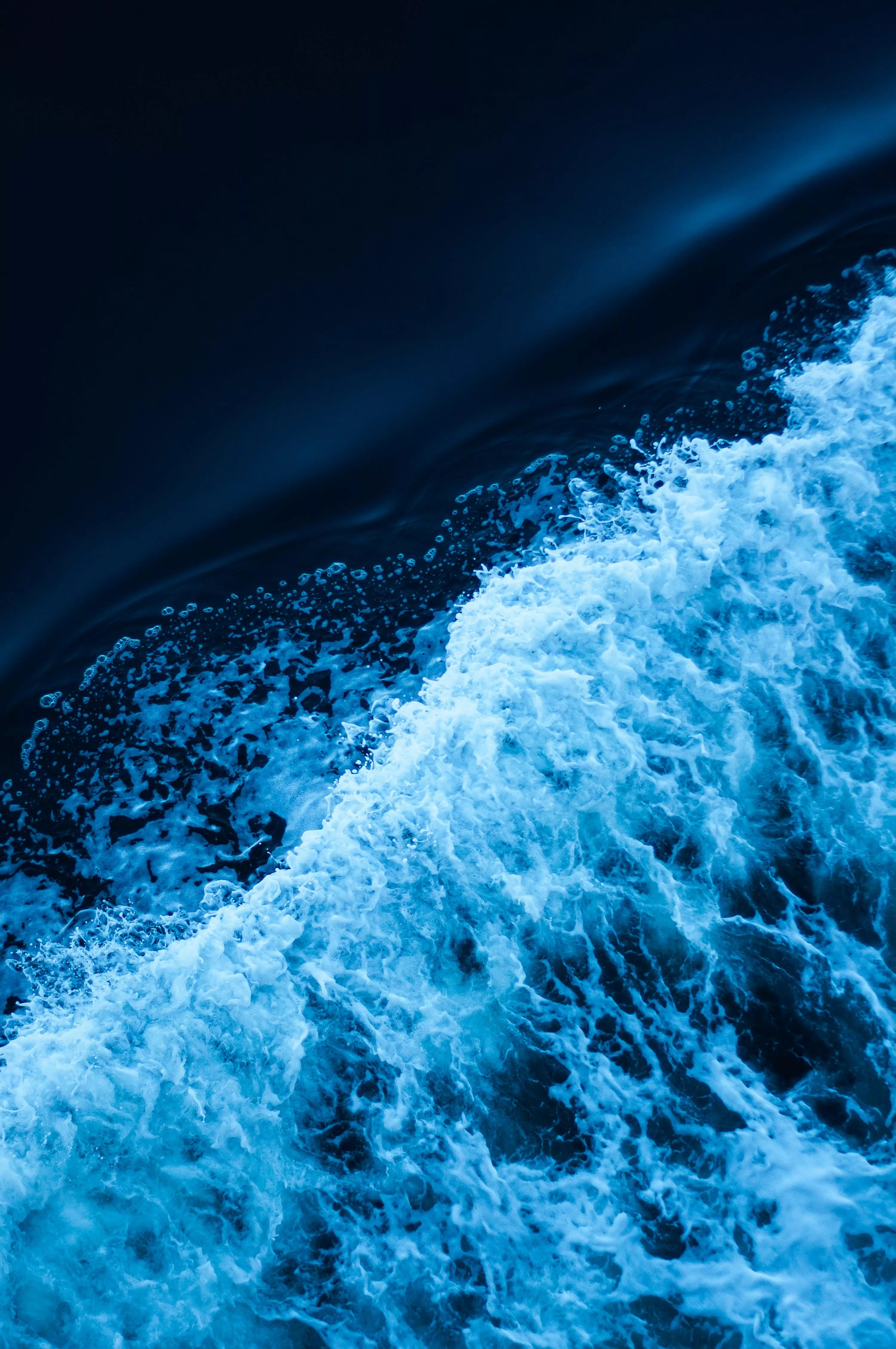 Dark Blue Water Picture