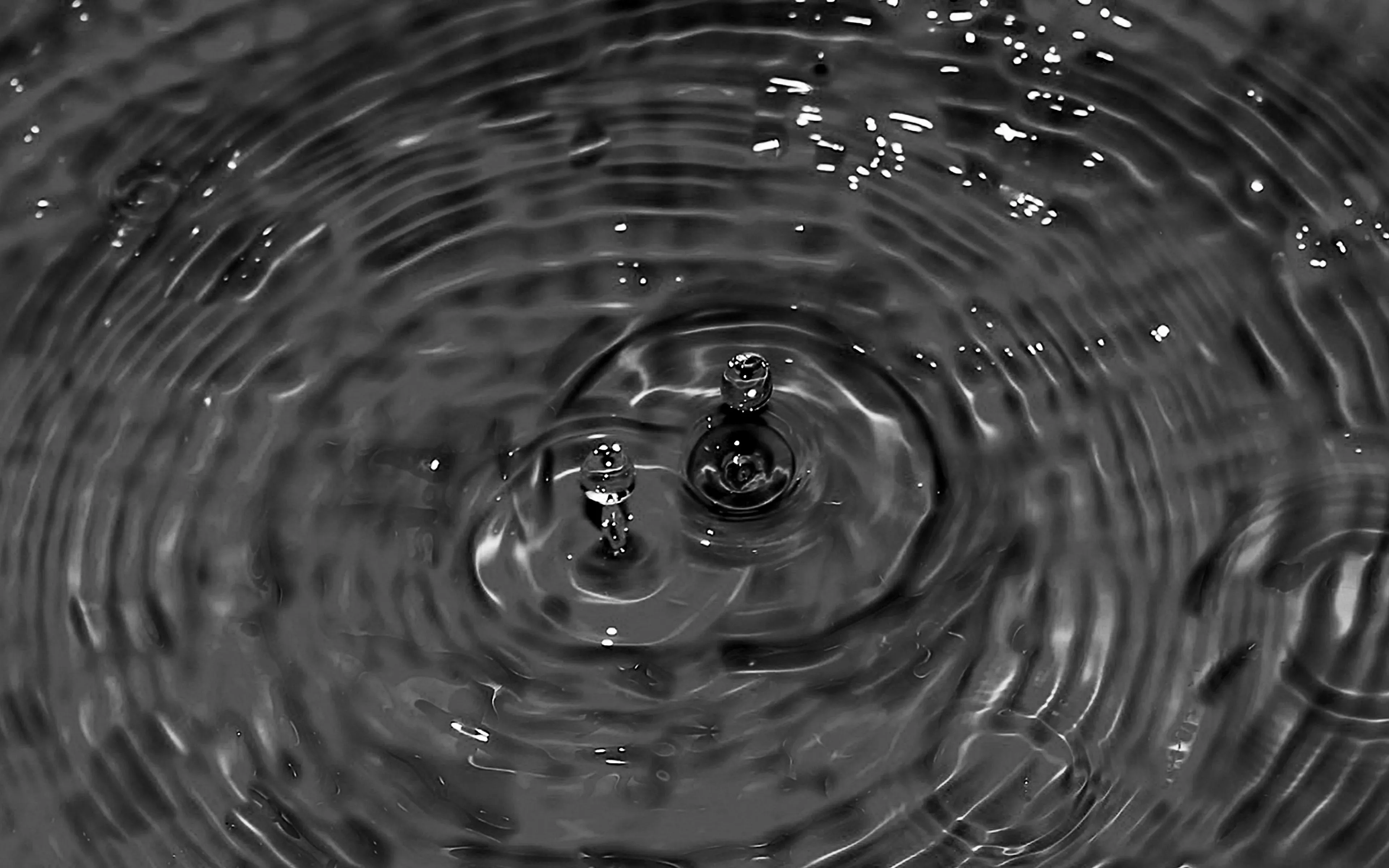 Water Cool Dark Bw Drop Swim Pool Vacation