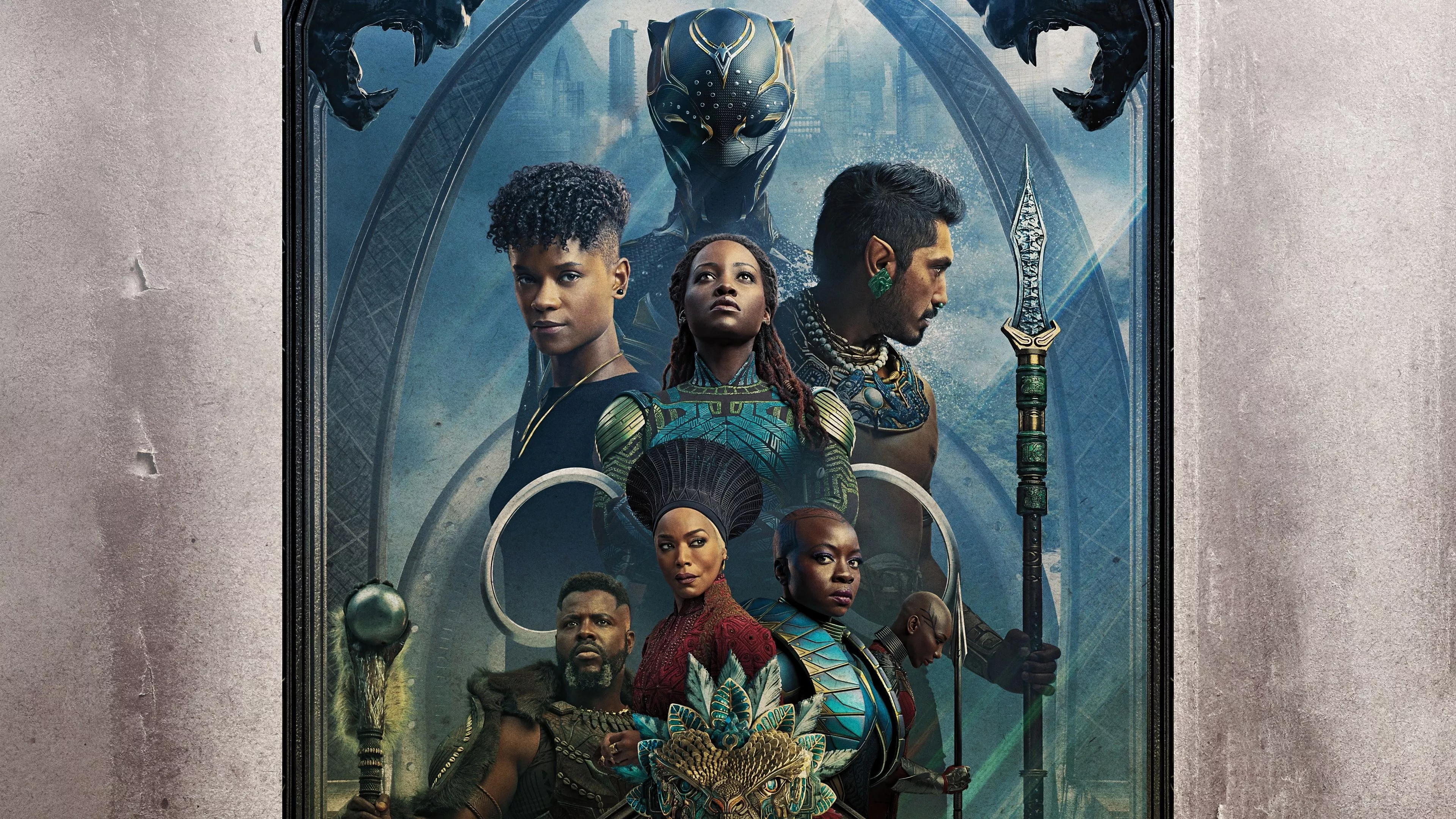 Official Black Panther Wakanda Forever 4K Poster Wallpaper, HD Movies 4K Wallpaper, Image and Background