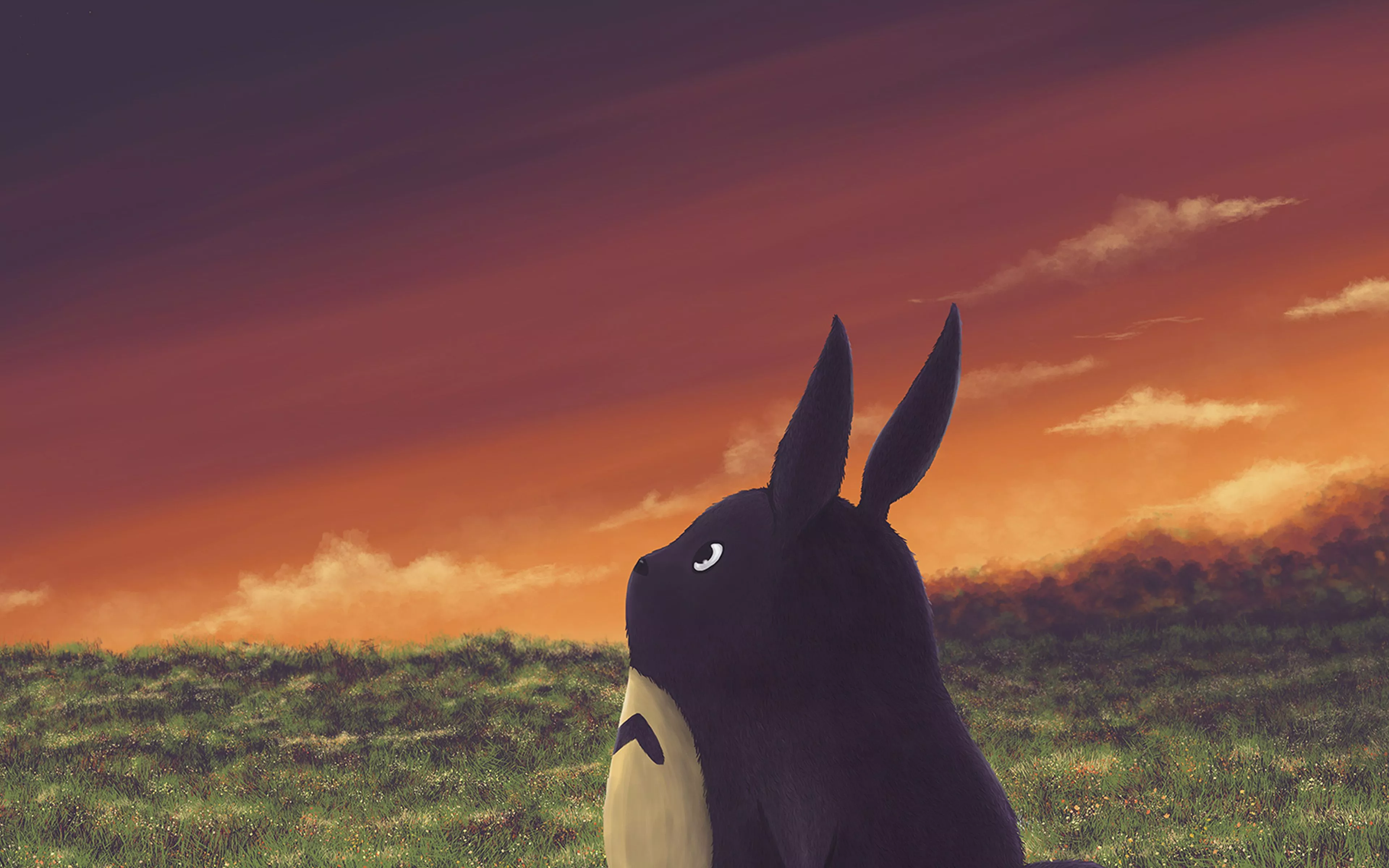 Totoro Art Animation Cute