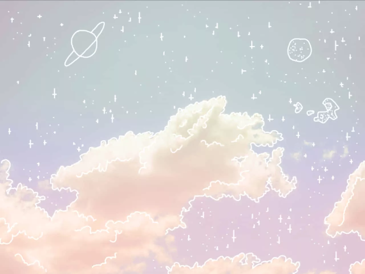 Kawaii Pastel Laptop Wallpaper