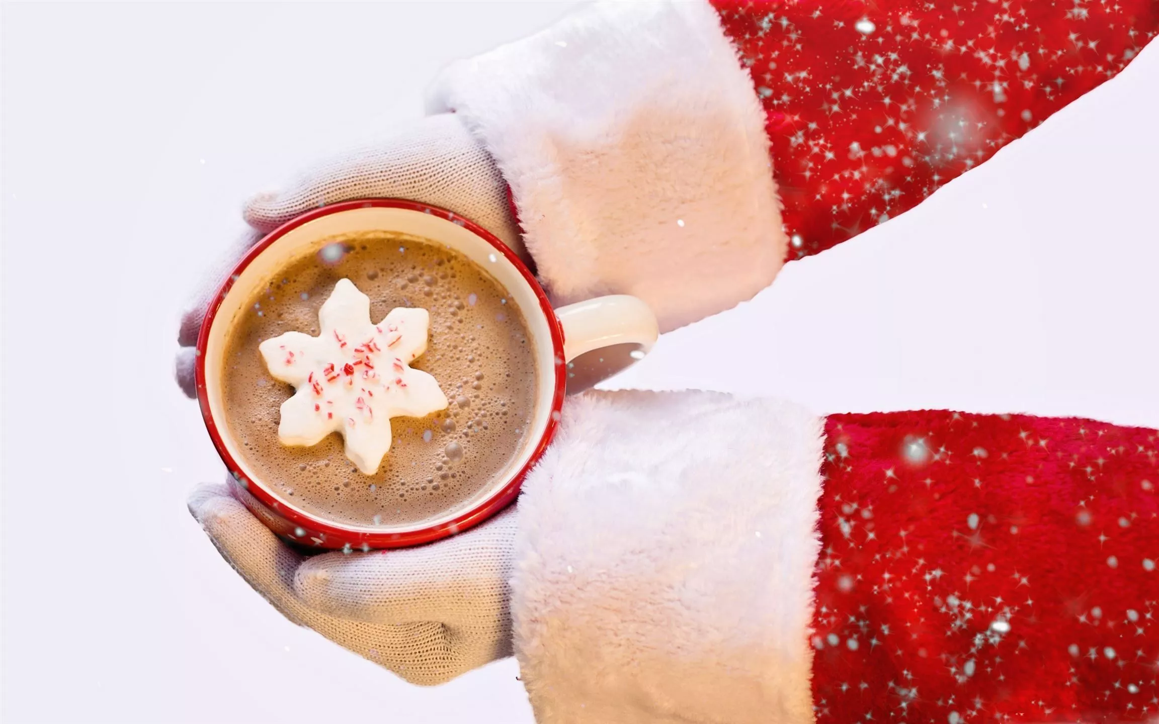 Santa Claus Hot Chocolate Mac Wallpaper
