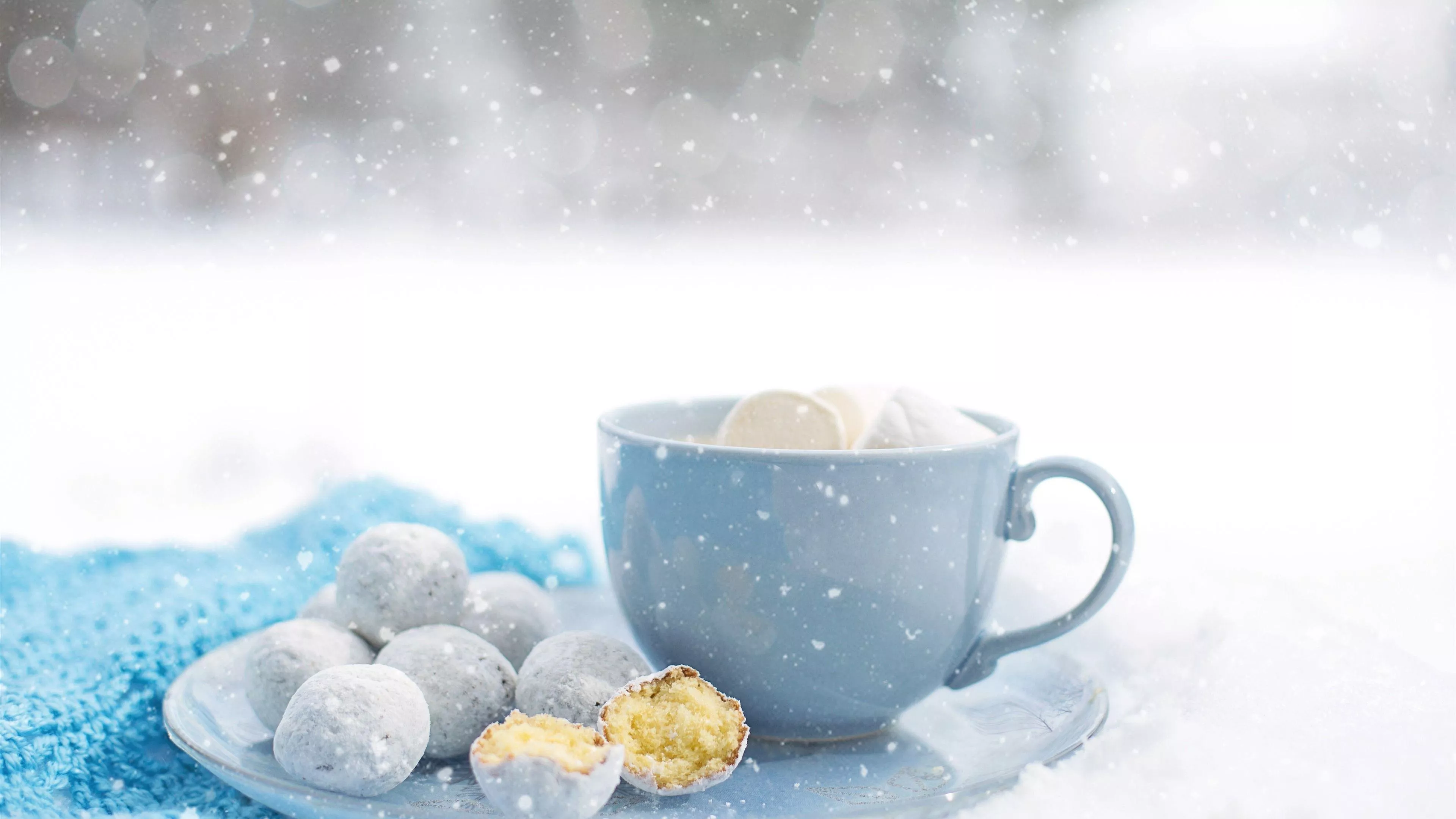 Winter Coffee Wallpaper Free