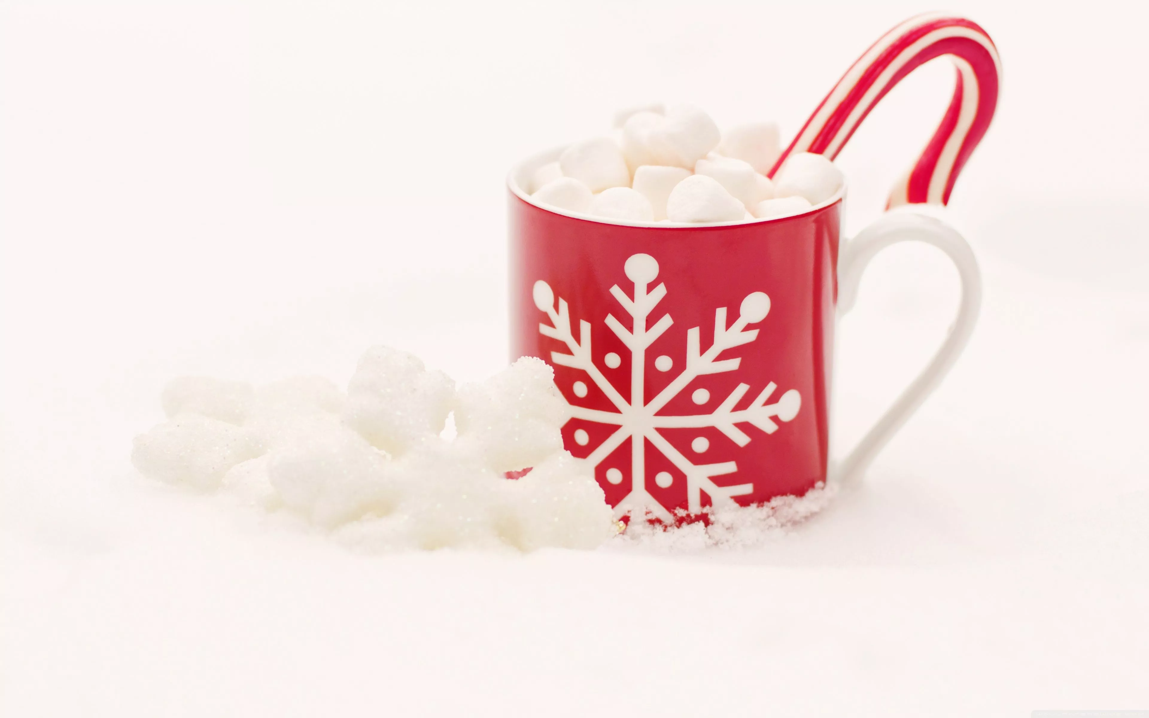 Hot Chocolate, Snow Ultra HD Wallpaper