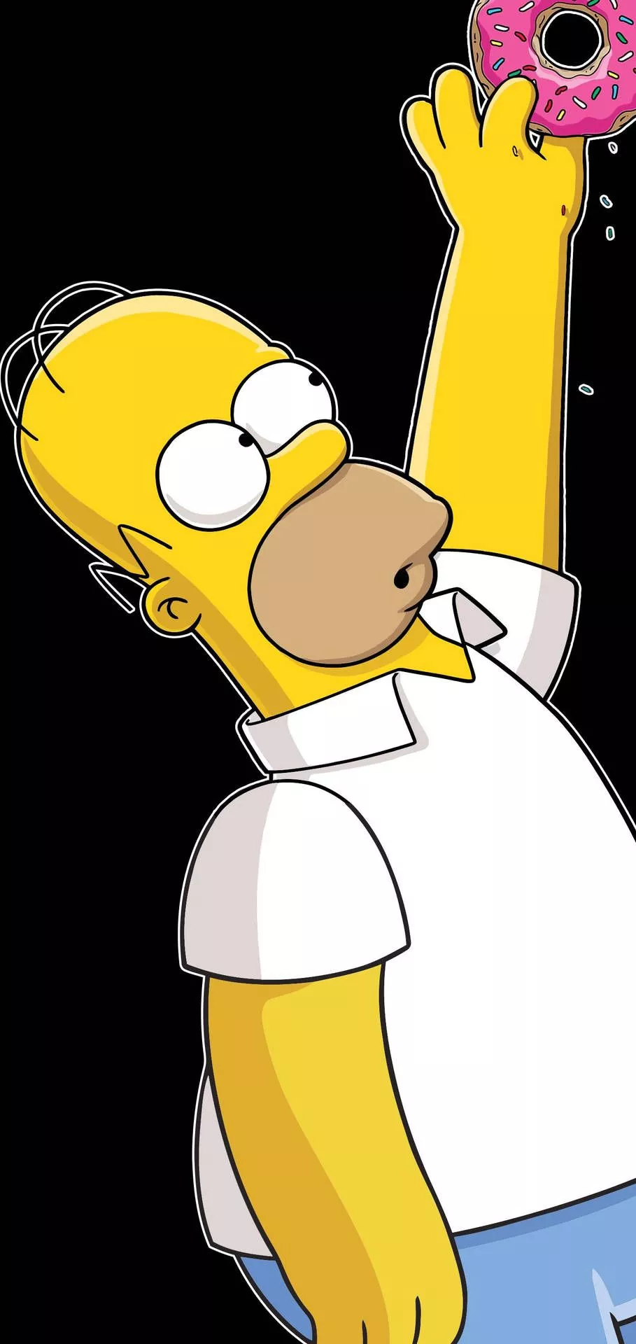 Homer Simpson Cartoon Phone Wallpaper