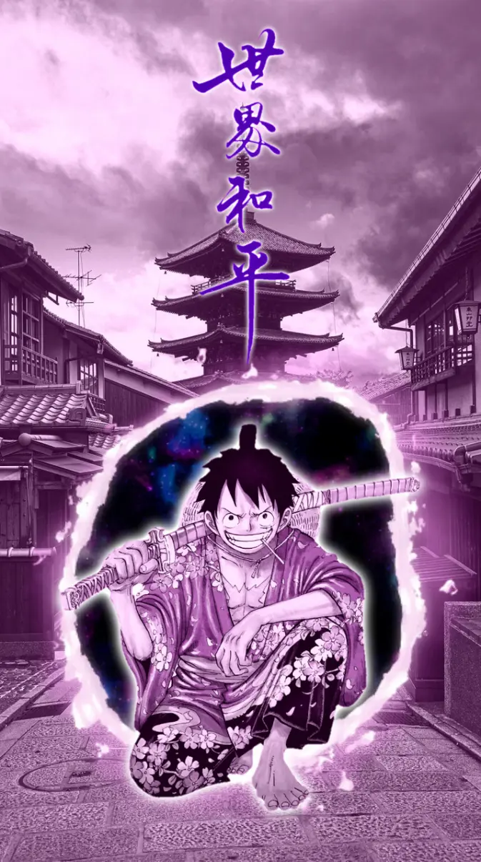 Luffy wano wallpaper