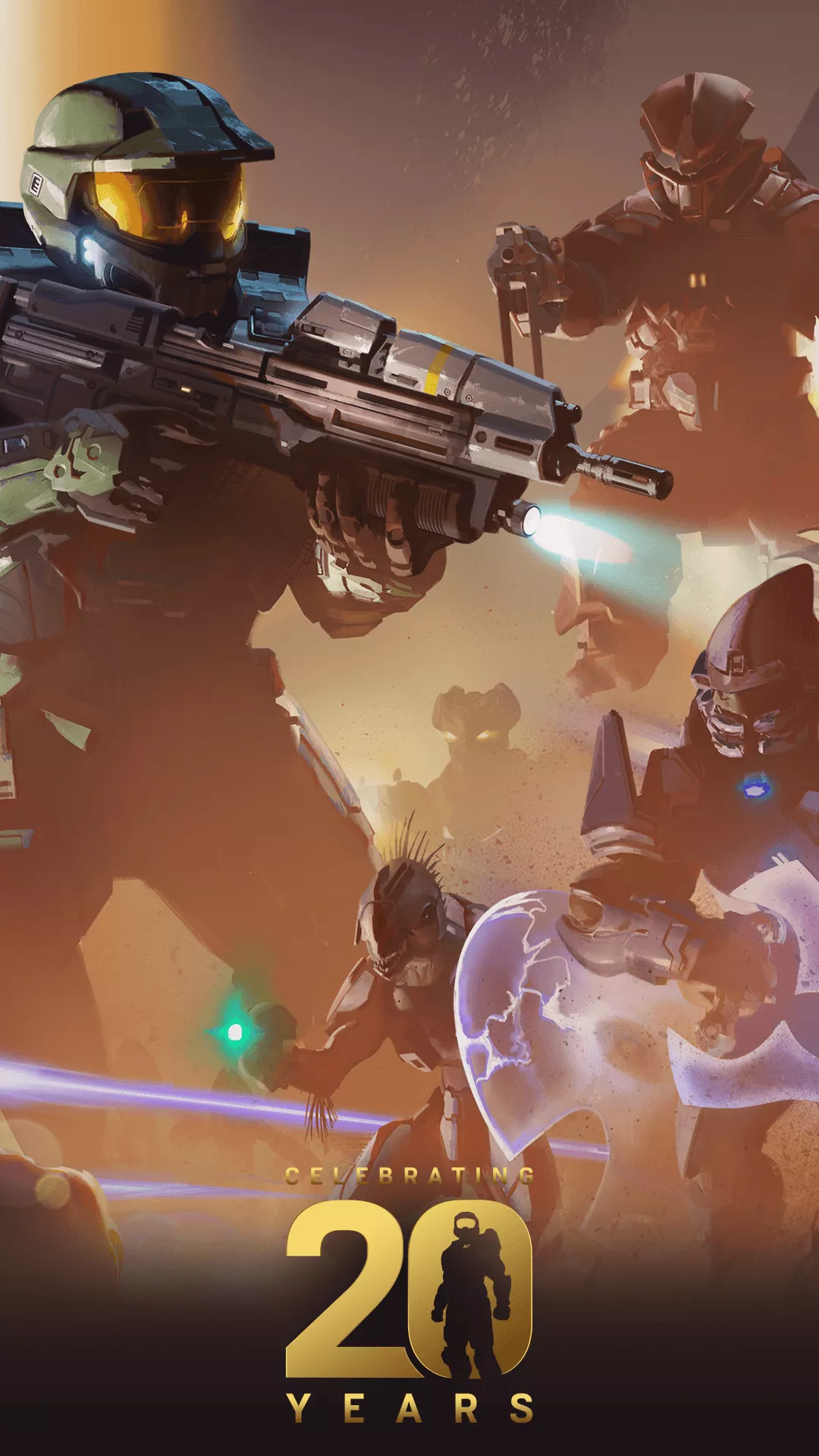 Halo 20th Anniversary Wallpaper, 343