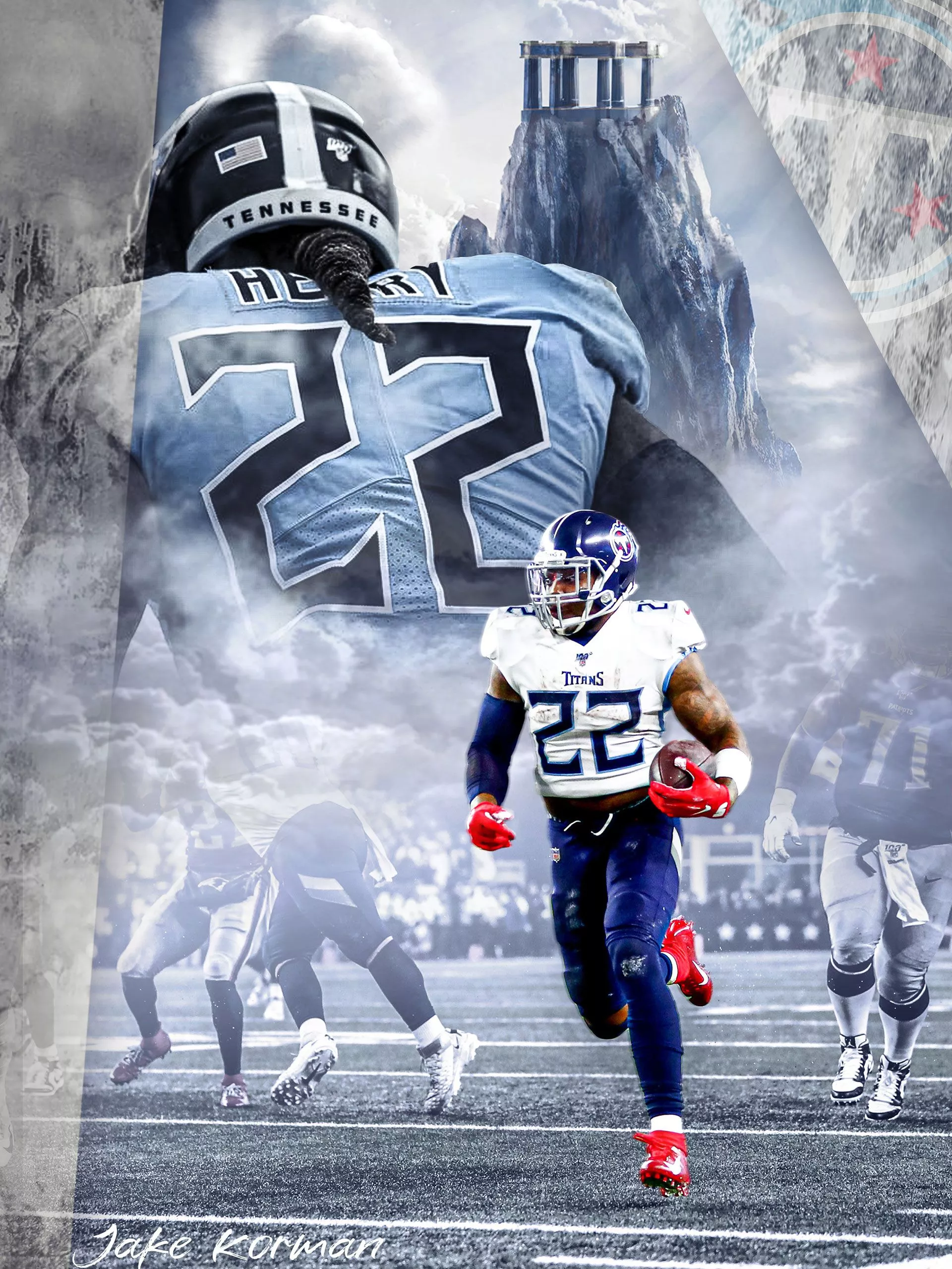 Derrick Henry Iconic Mobile Wallpaper