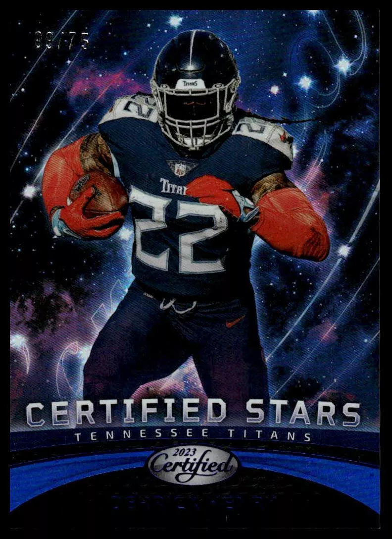 Derrick Henry #CS 22 Mirror Blue