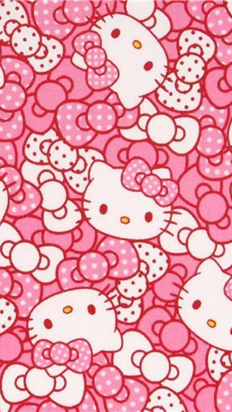 Hello Kitty, anime, cat, HD phone