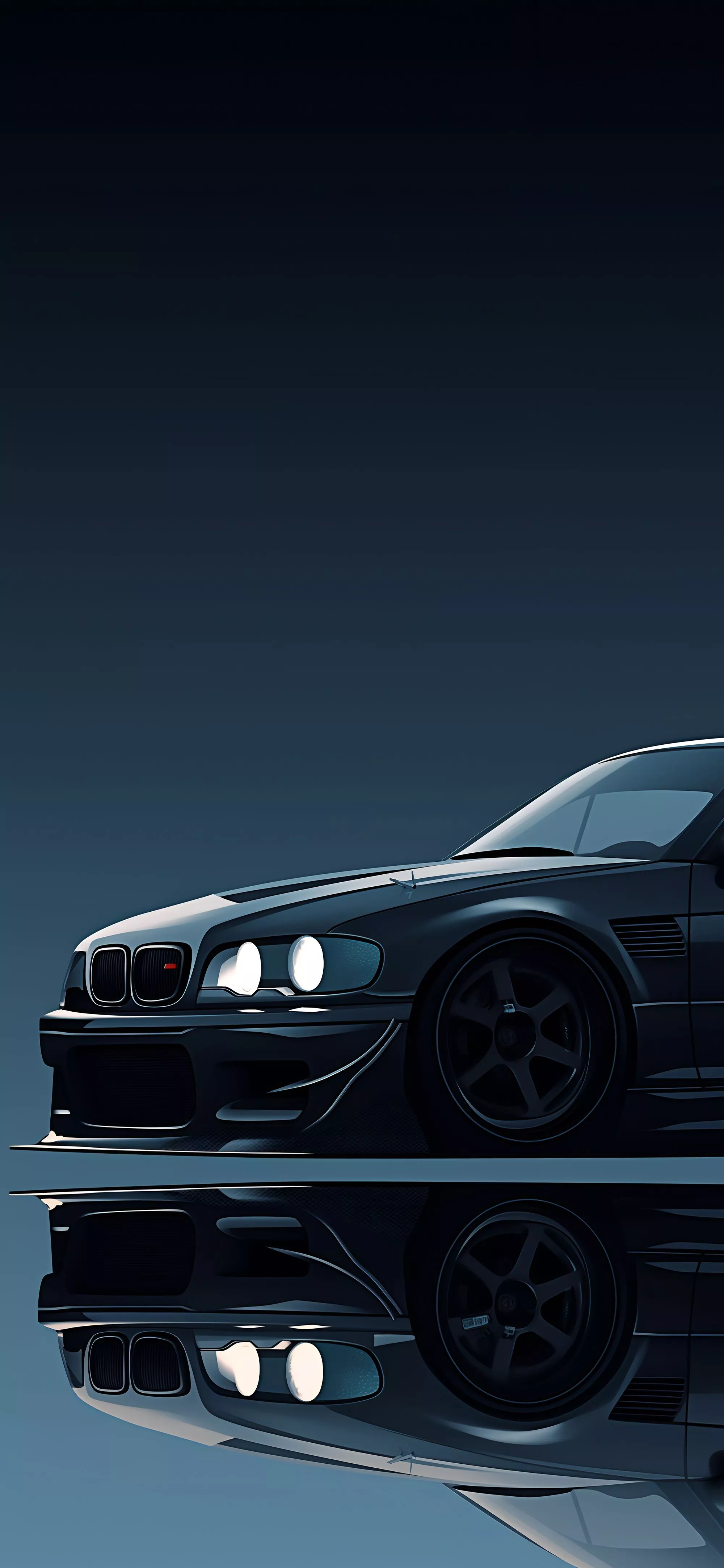 Sleek Dark NFS Car Wallpaper