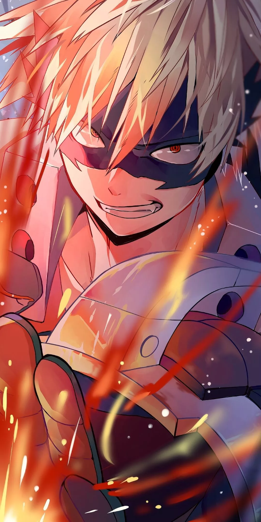 Katsuki Bakugou Fire Wallpaper