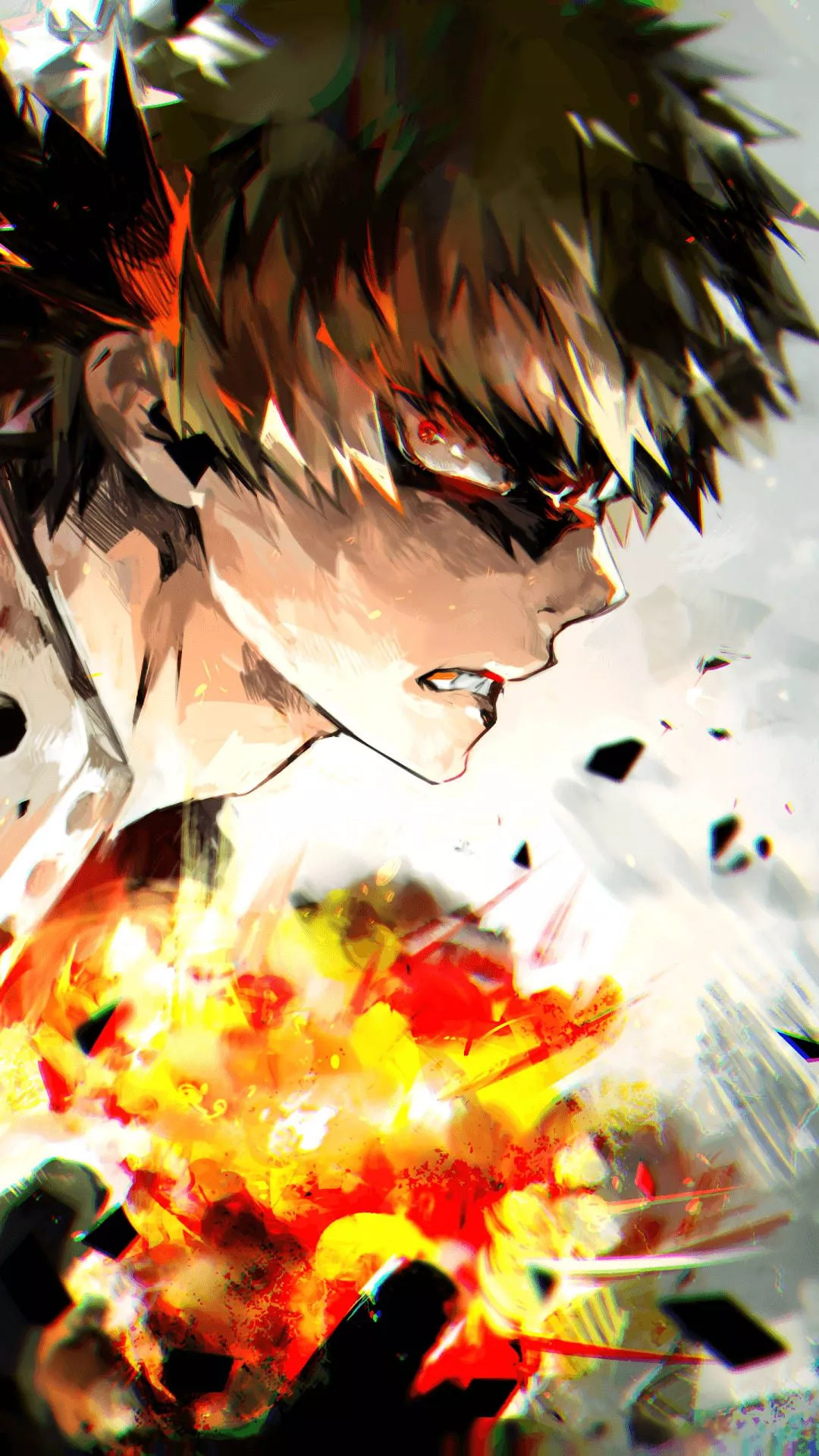 Bakugo Digital Painting My Hero
