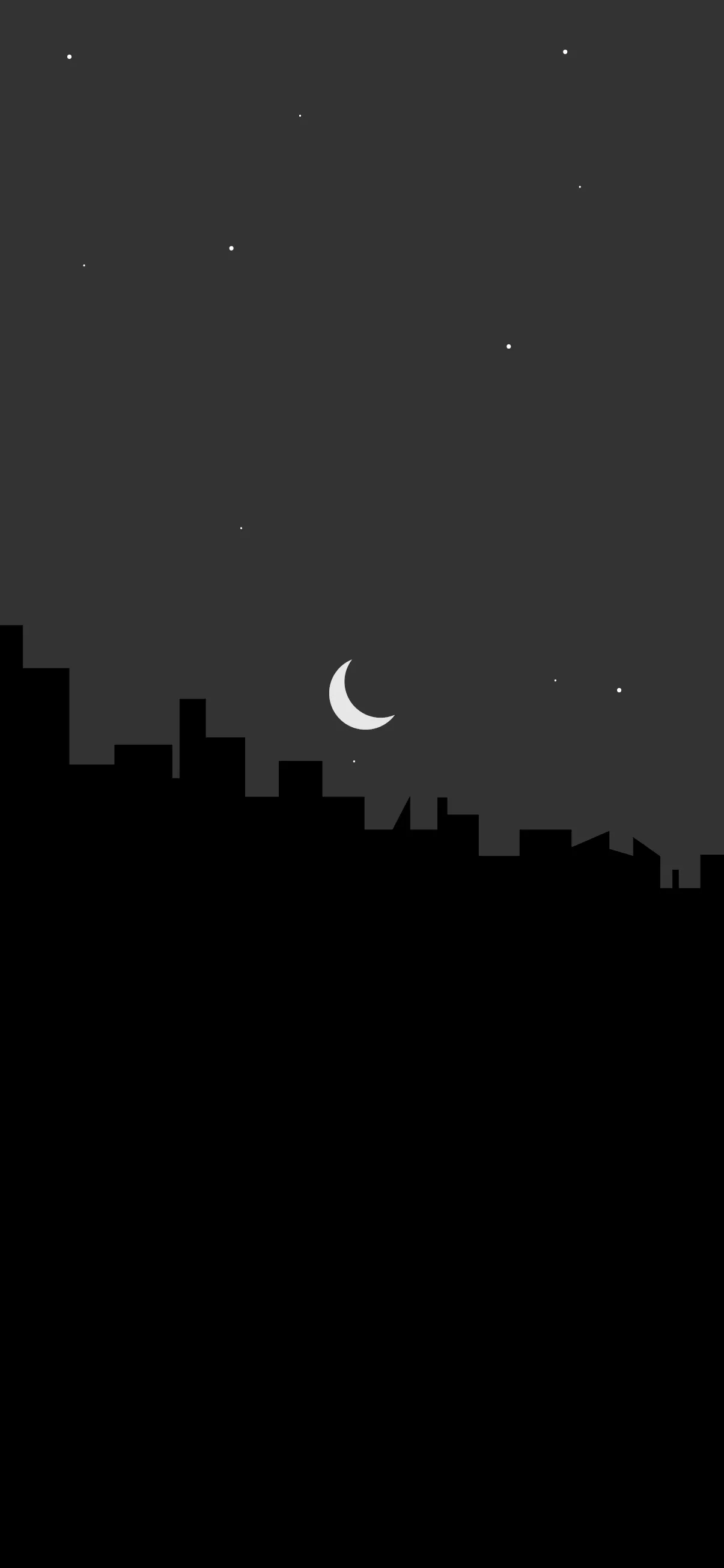 Wallpaper iphone city silhouette black