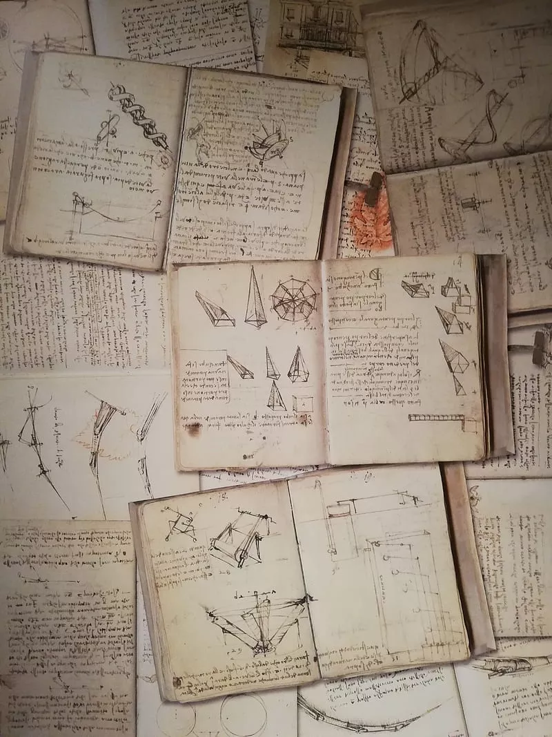 Da Vinci, art, genius, HD phone