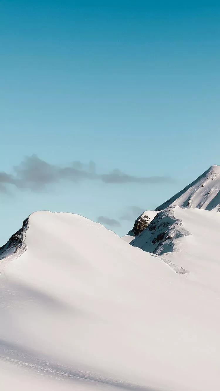 Snow Mountain White Cold Winter Nature