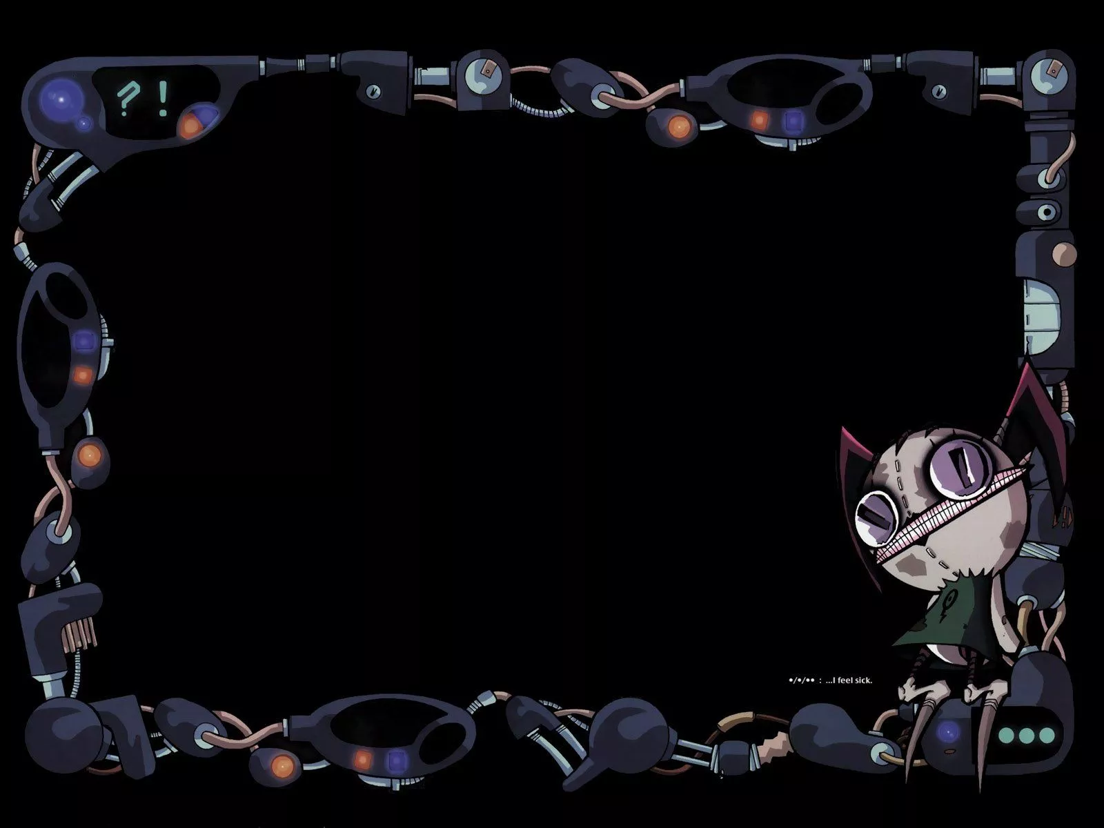 Download Comic I Feel Sick Wallpaper