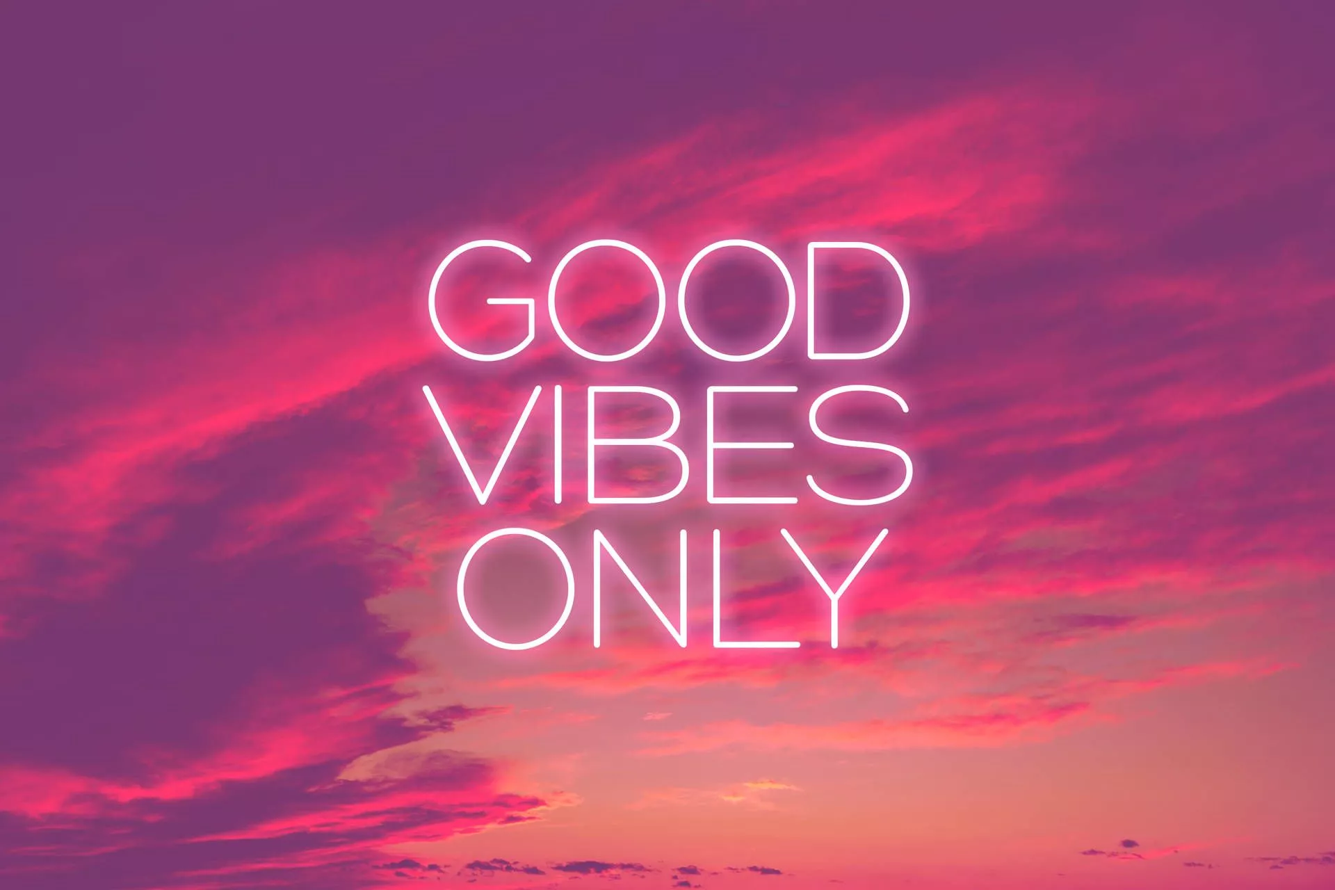 Good Vibes Only Wallpaper