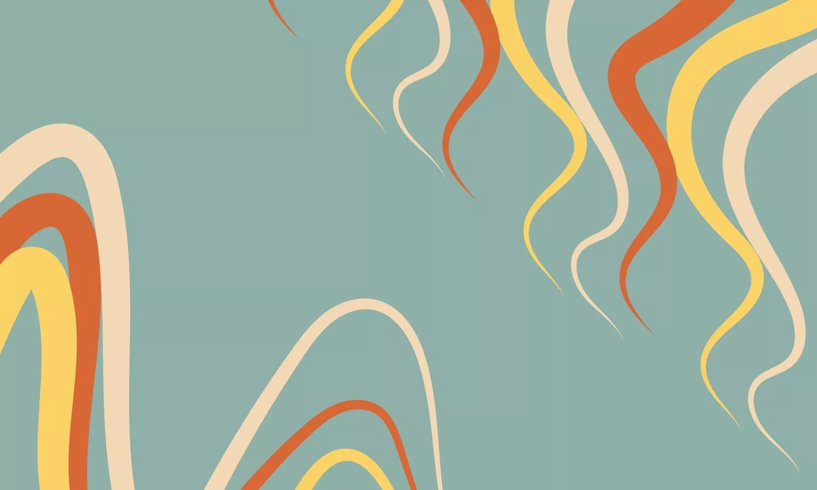 good vibes. The waves and lines