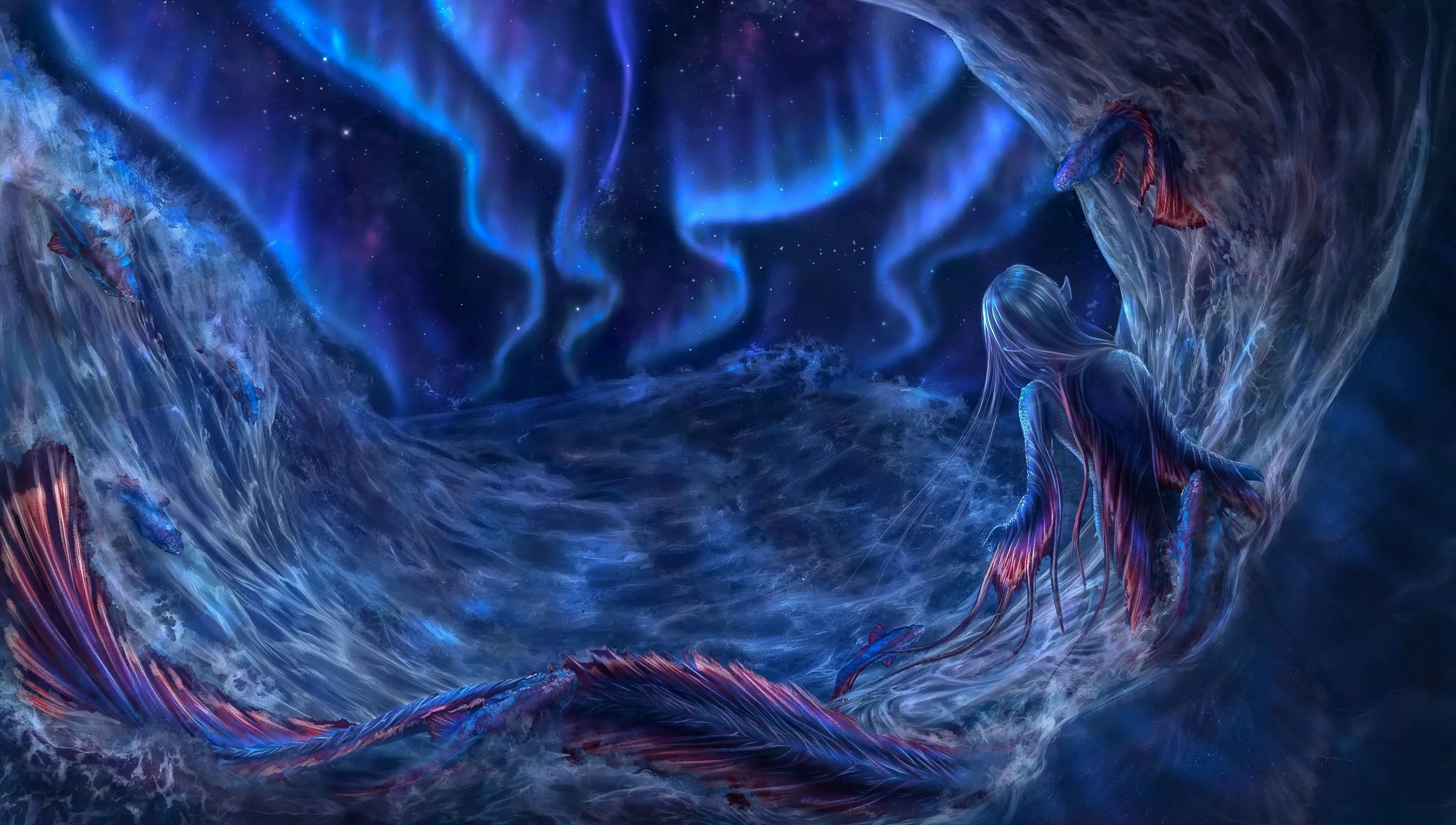 Fantasy Mermaid HD Wallpaper, HD