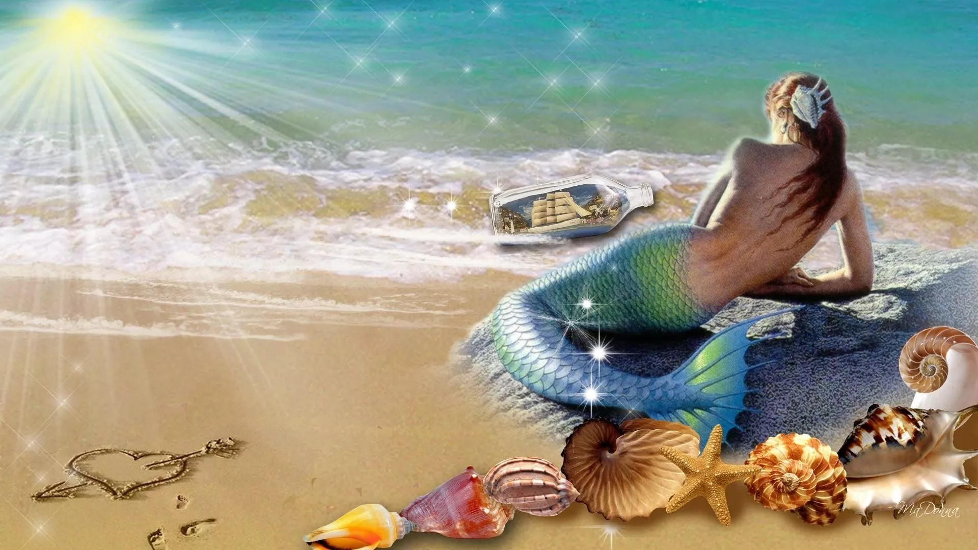 Fantasy Mermaid HD Wallpaper