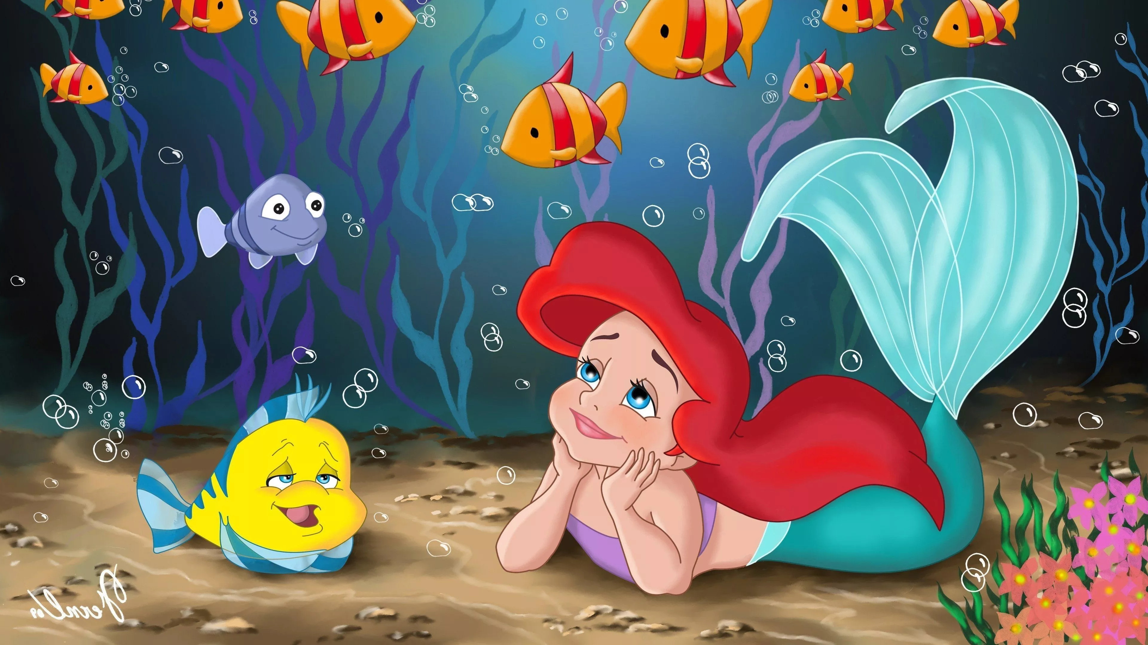 Ariel (The Little Mermaid) Wallpaper
