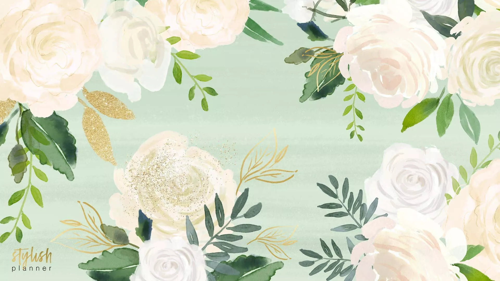 Download Watercolor Floral Background