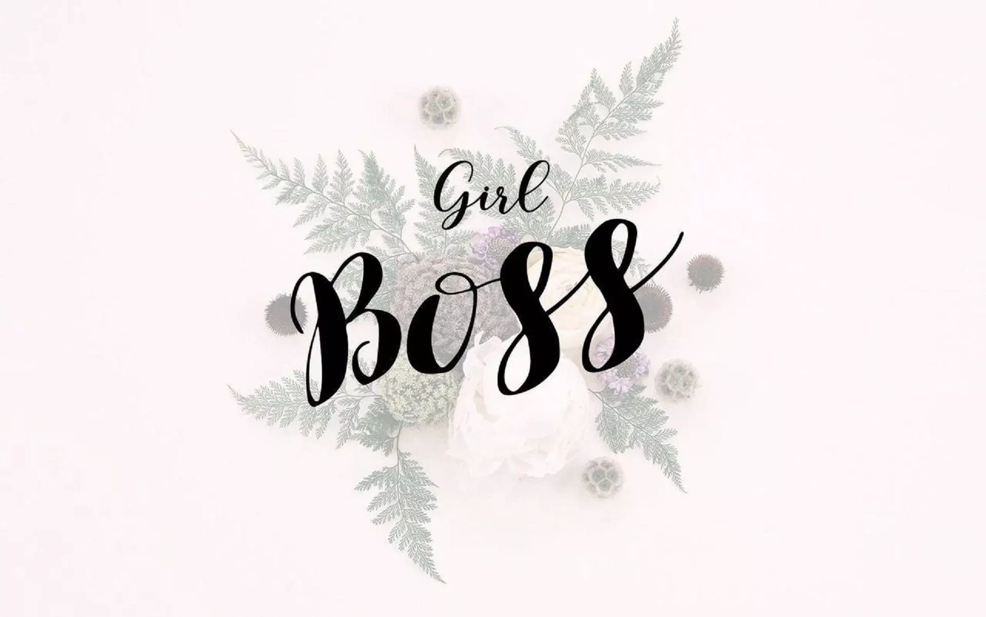 Portrait Of A Girl Boss Wallpaper