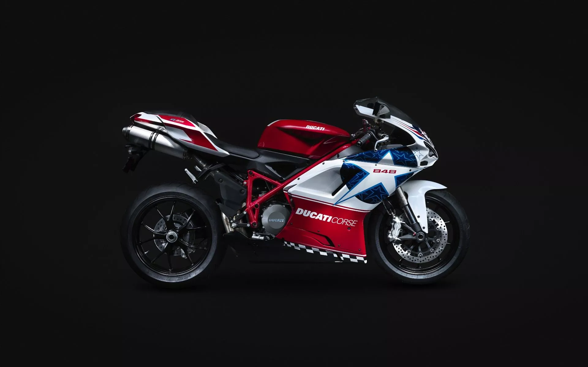 Ducati 848 Widescreen Wallpaper. HD