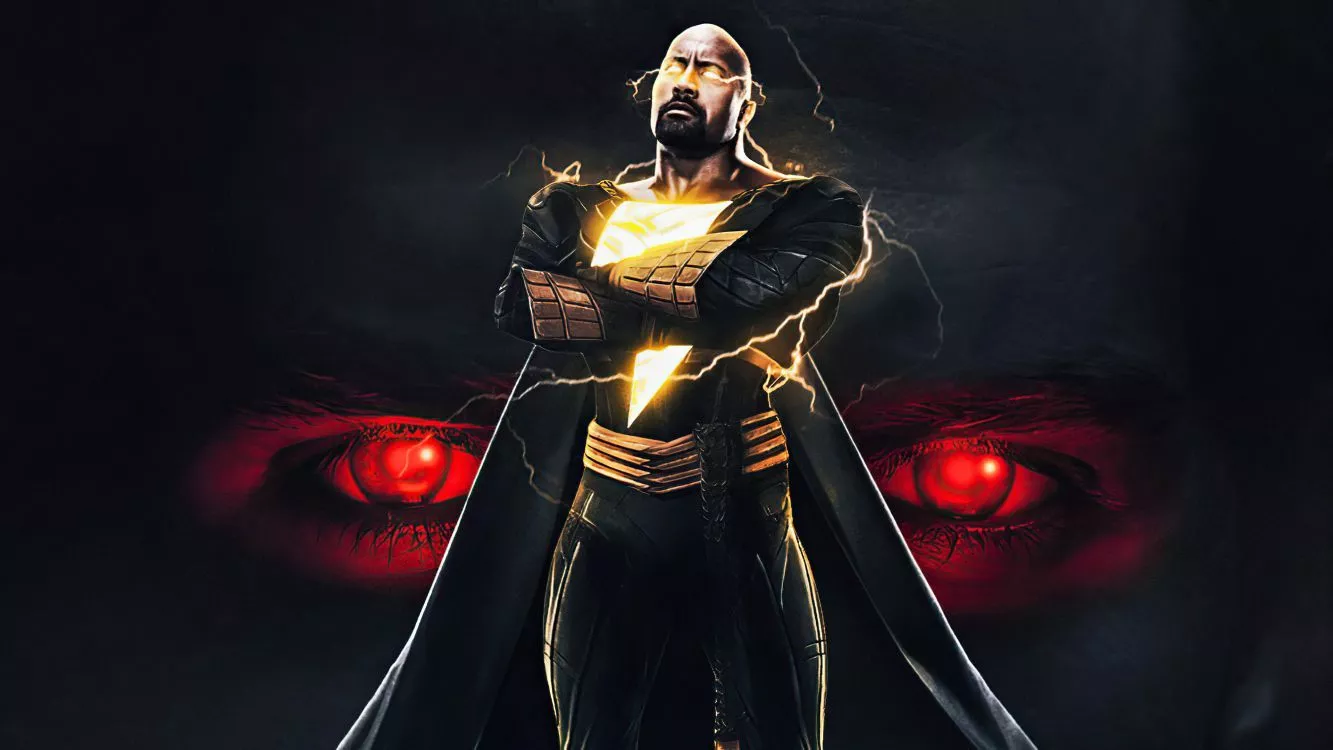 Wallpaper Dwayne Johnson, Black Adam