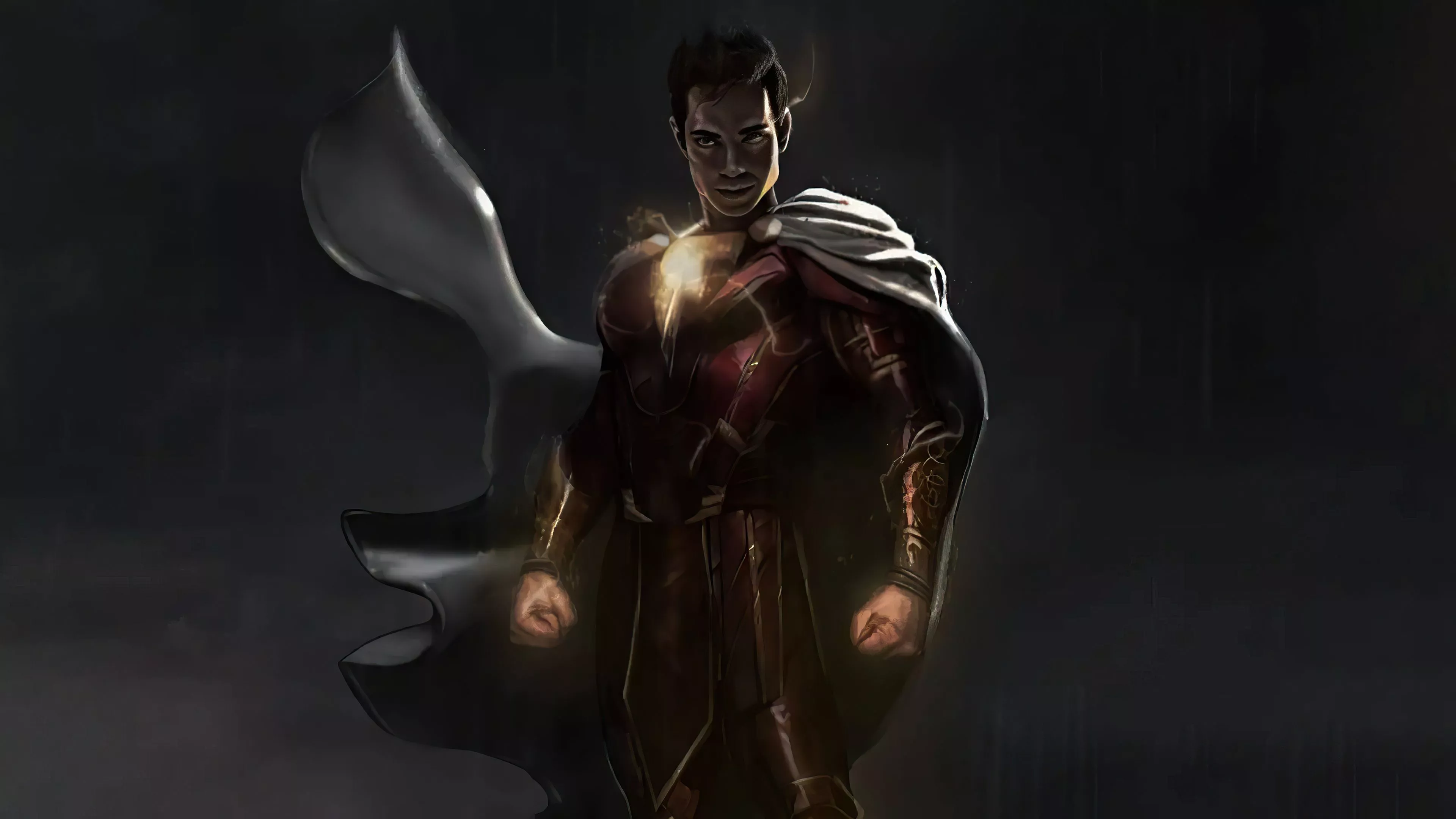 Shazam New Suit Wallpaper, HD