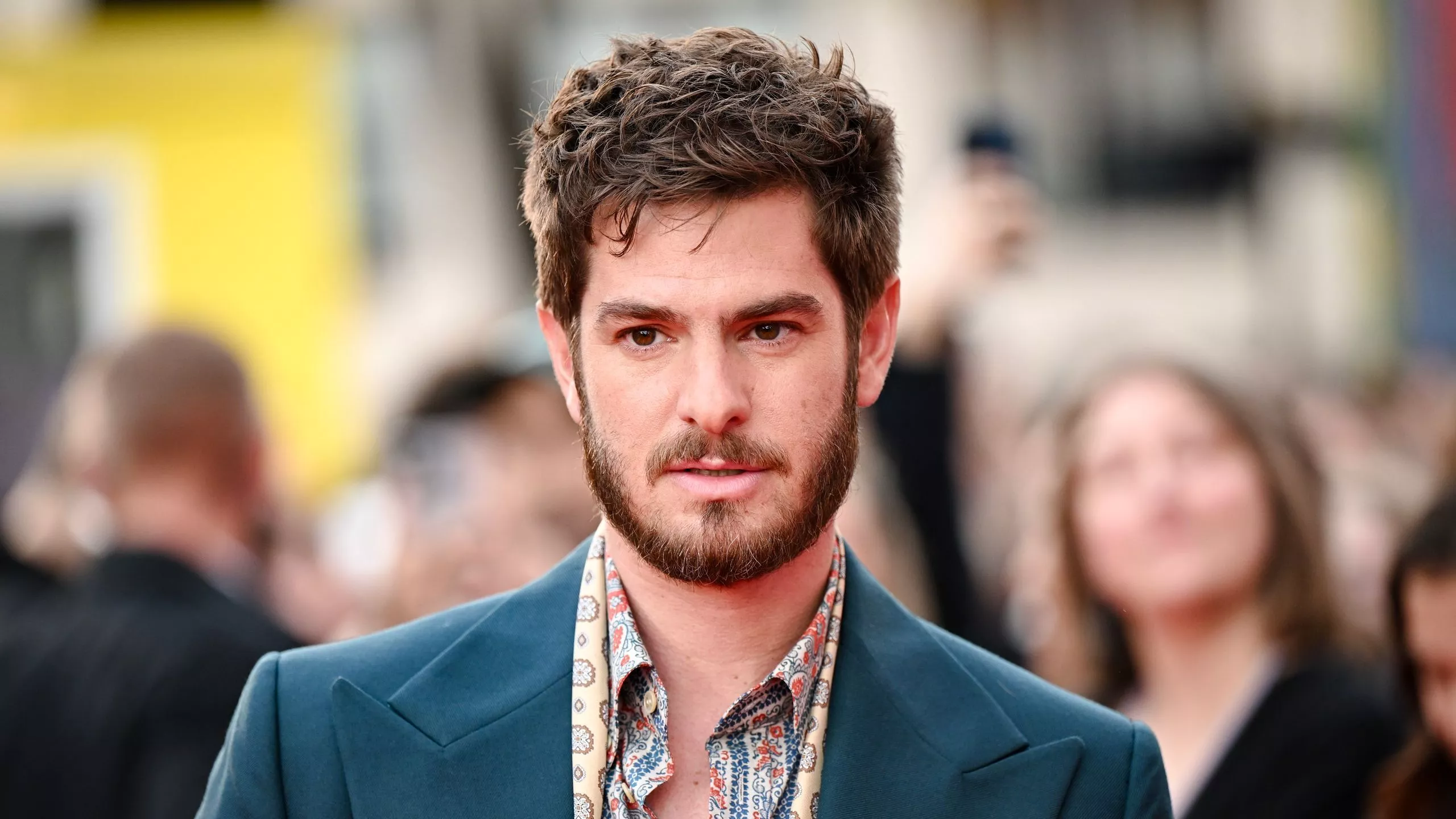 Andrew Garfield's custom Valentino suit