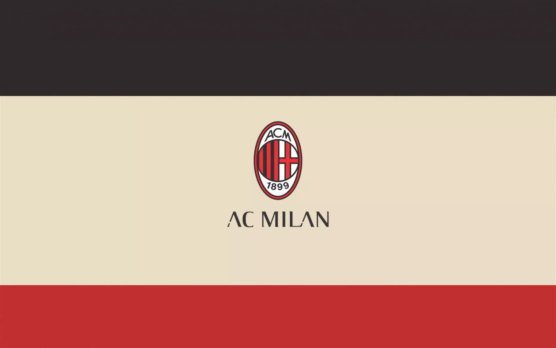Minimalist Ac Milan Wallpaper