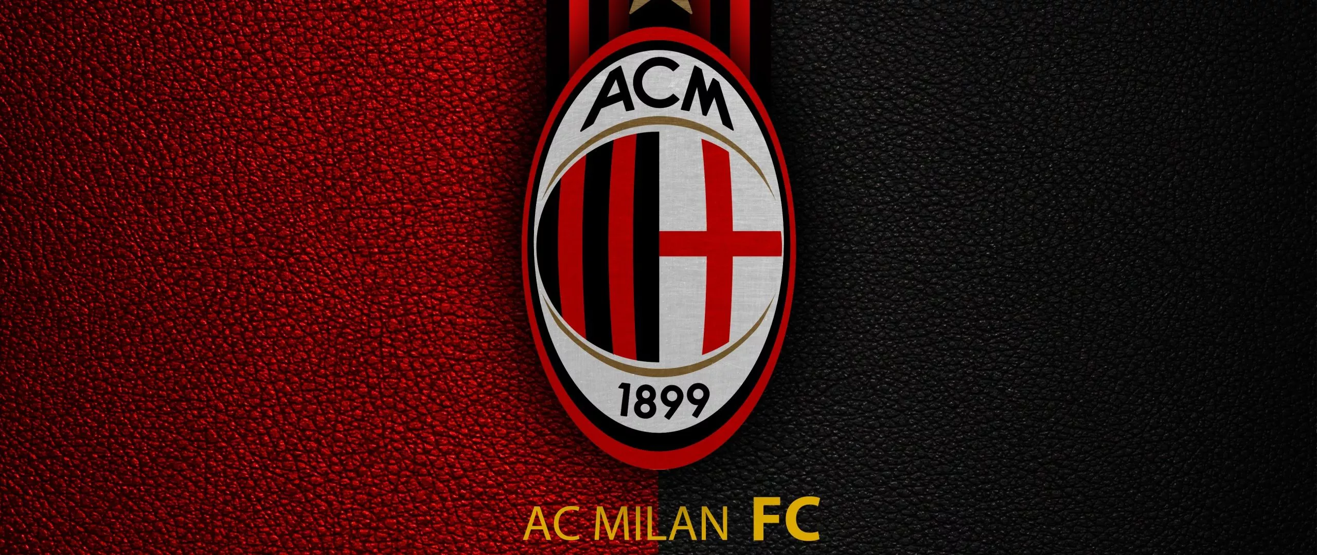 AC Milan Wallpaper 4K, Logo, Italian
