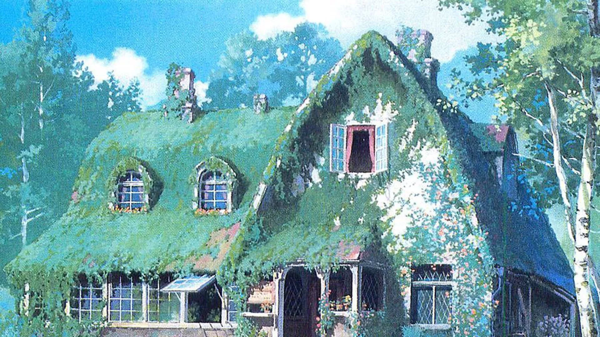 Download Cottage Painting Cottagecore