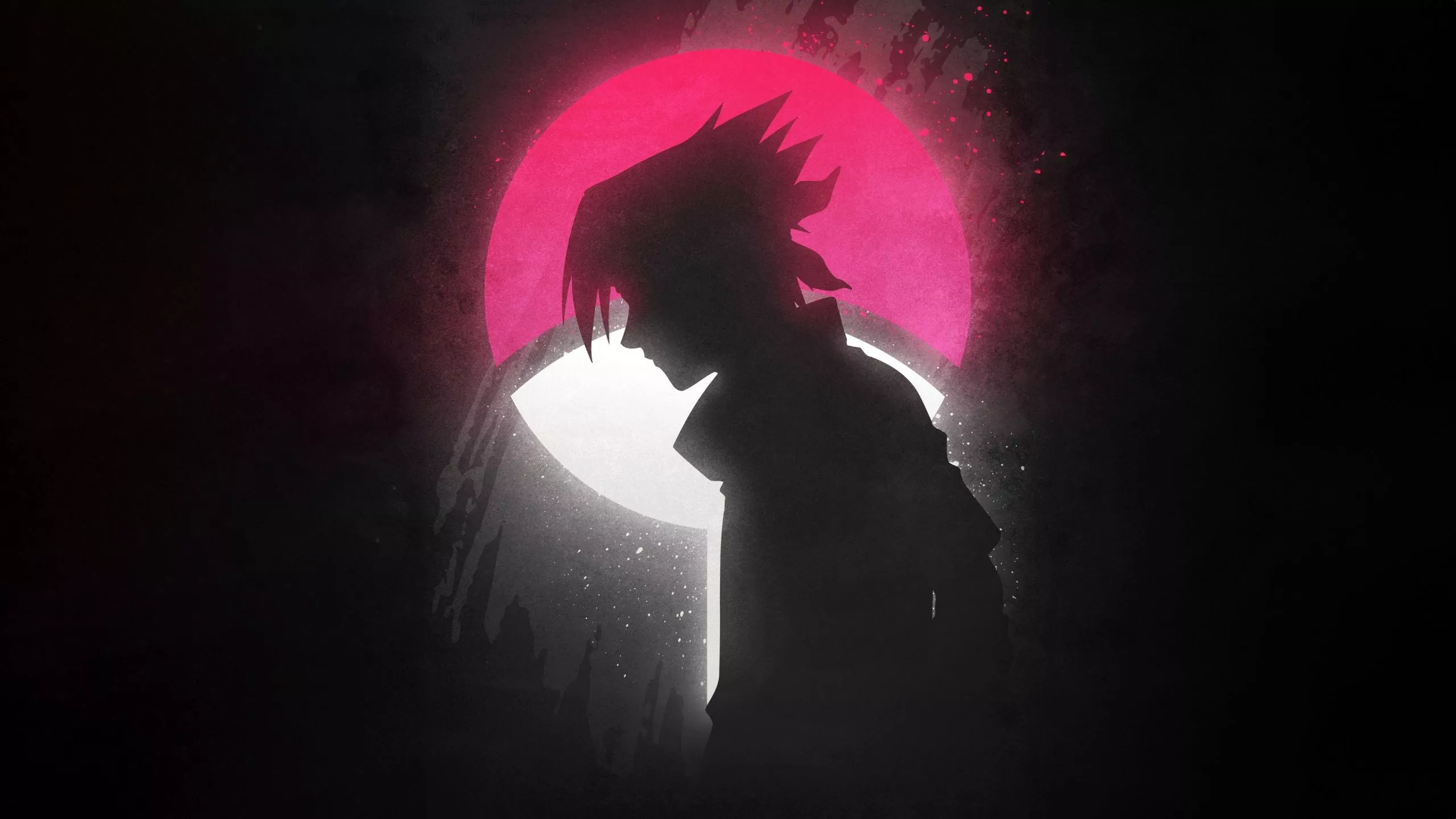 Sasuke Uchiha Wallpaper 4K, Glow