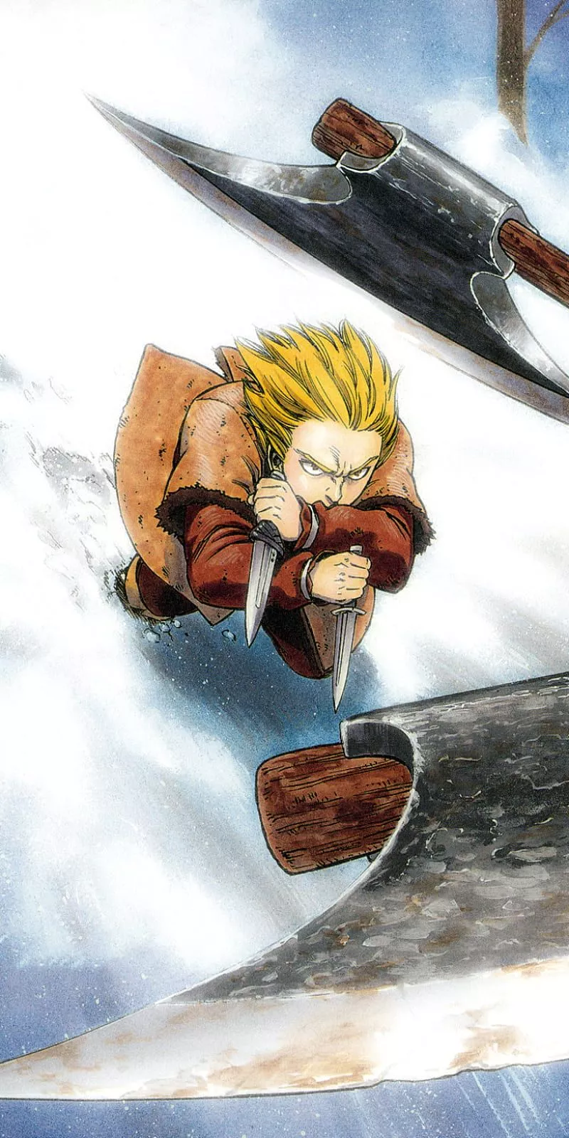 Vinland Saga, anime, cartoons, fight