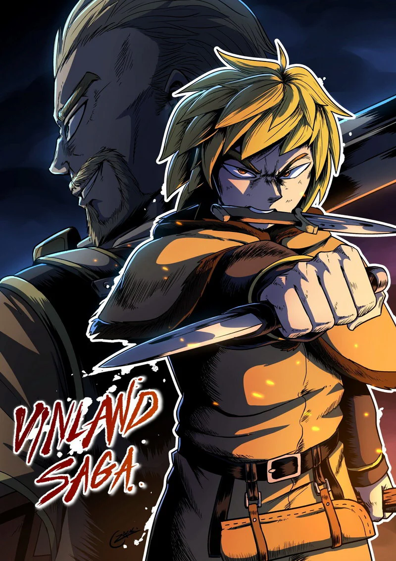 Vinland Saga Tv Series Anime Poster Japanese Historical Vikings Manga