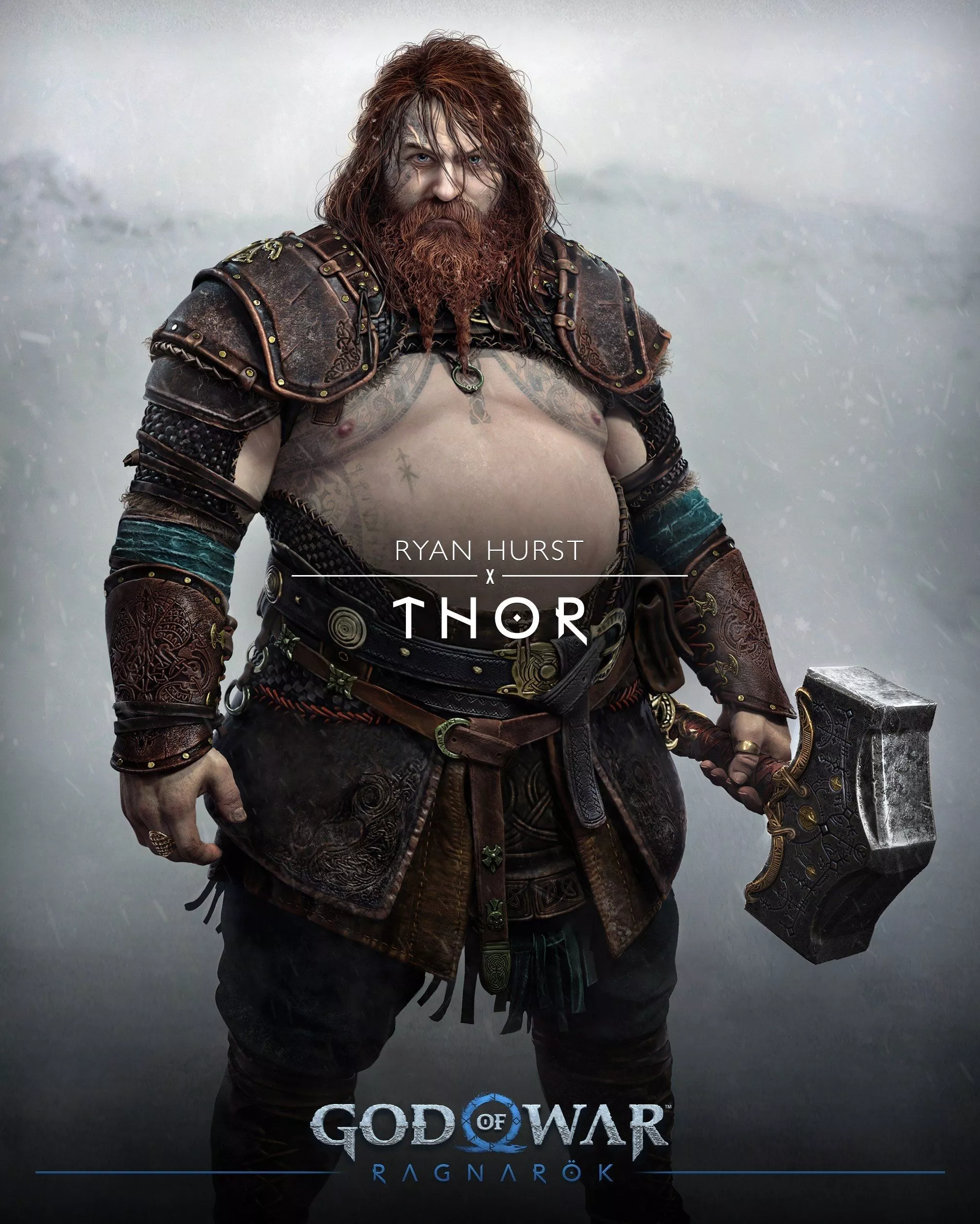 God of War Ragnarok HD Wallpaper